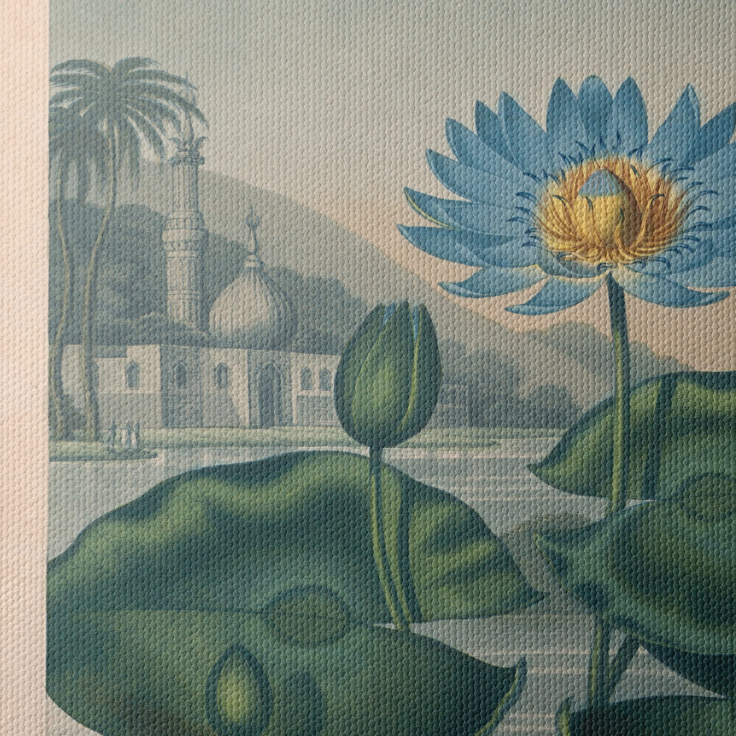 The Blue Egyptian Water Lily Art - Image 4