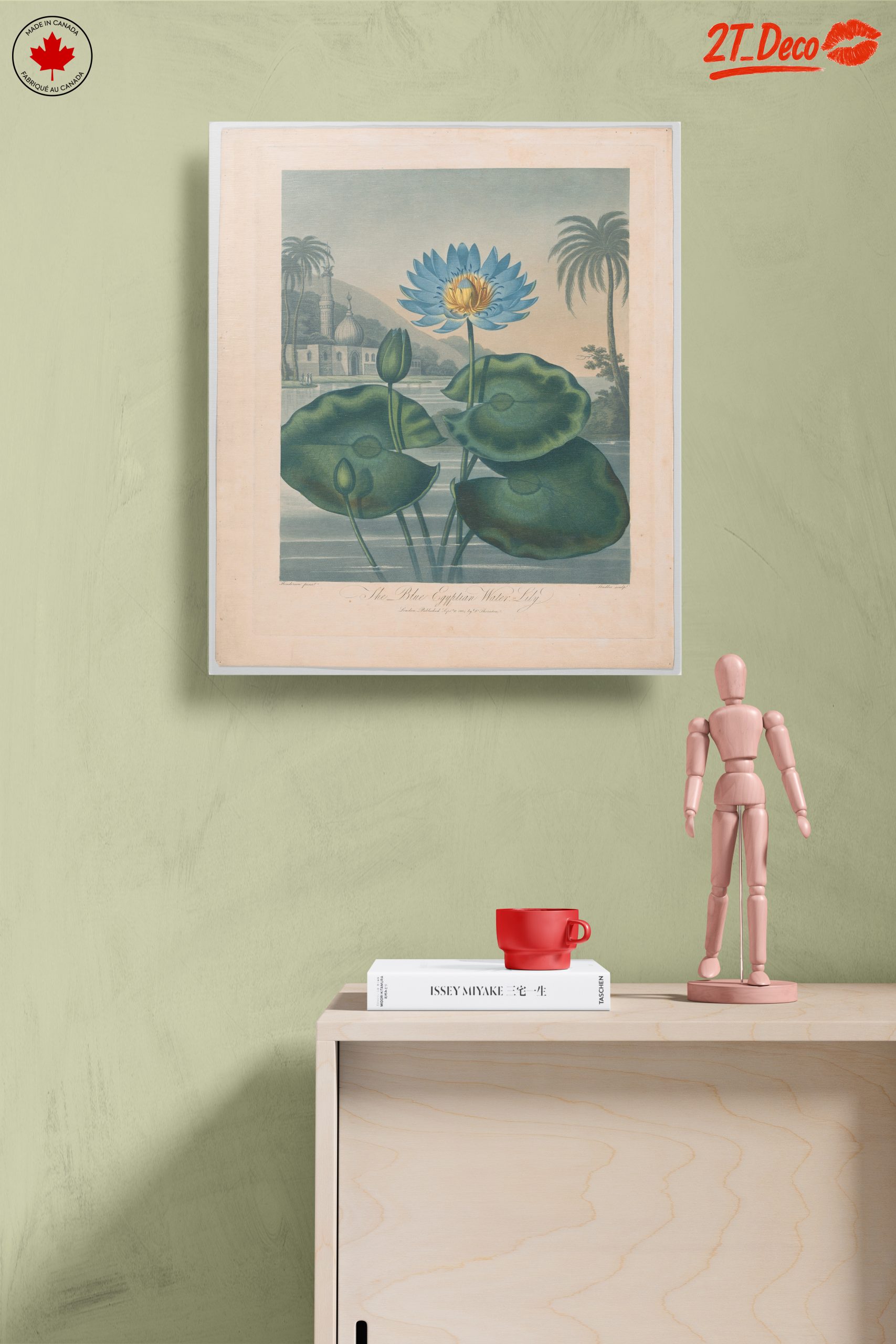 The Blue Egyptian Water Lily Art - Image 14