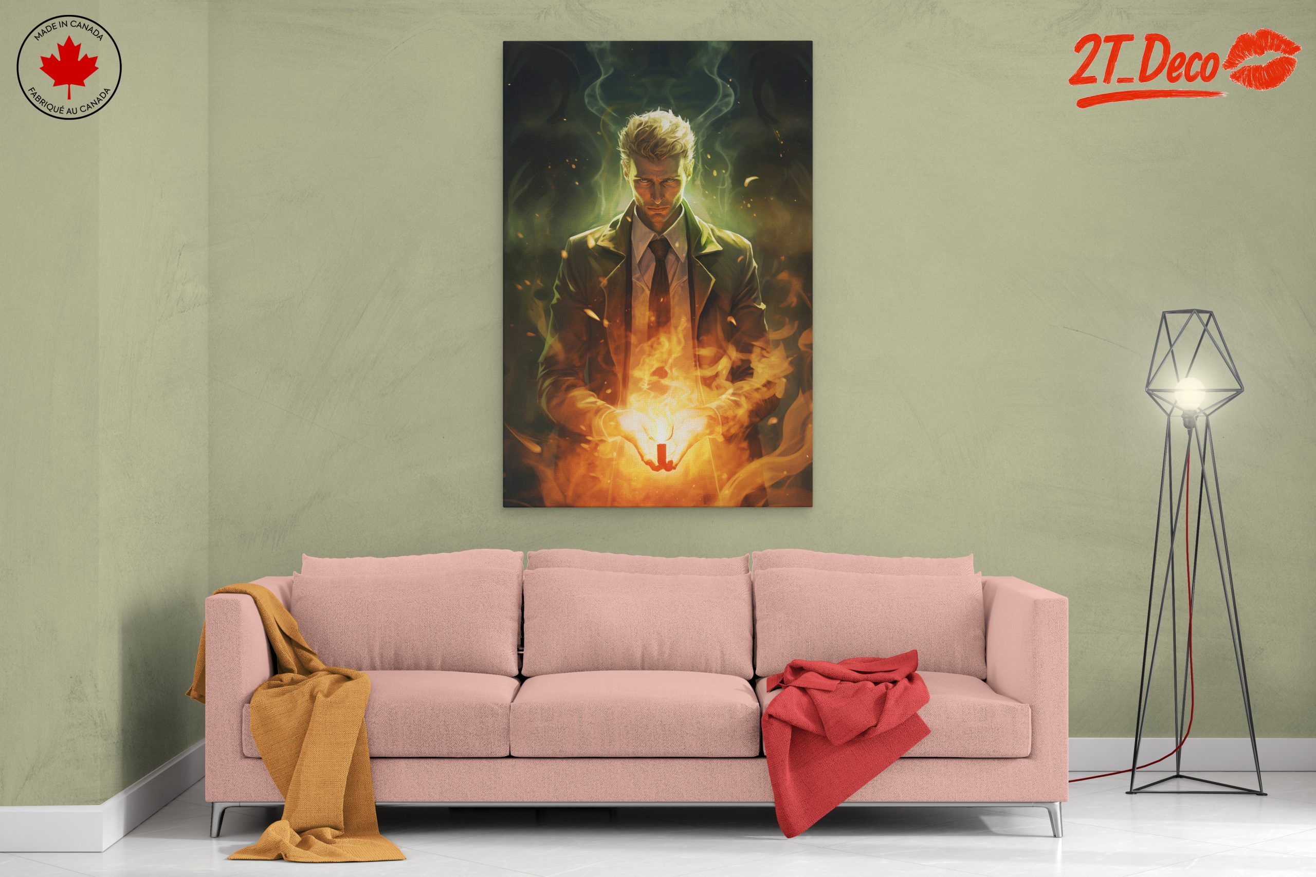 Magical Character Holding Fire - Image 2