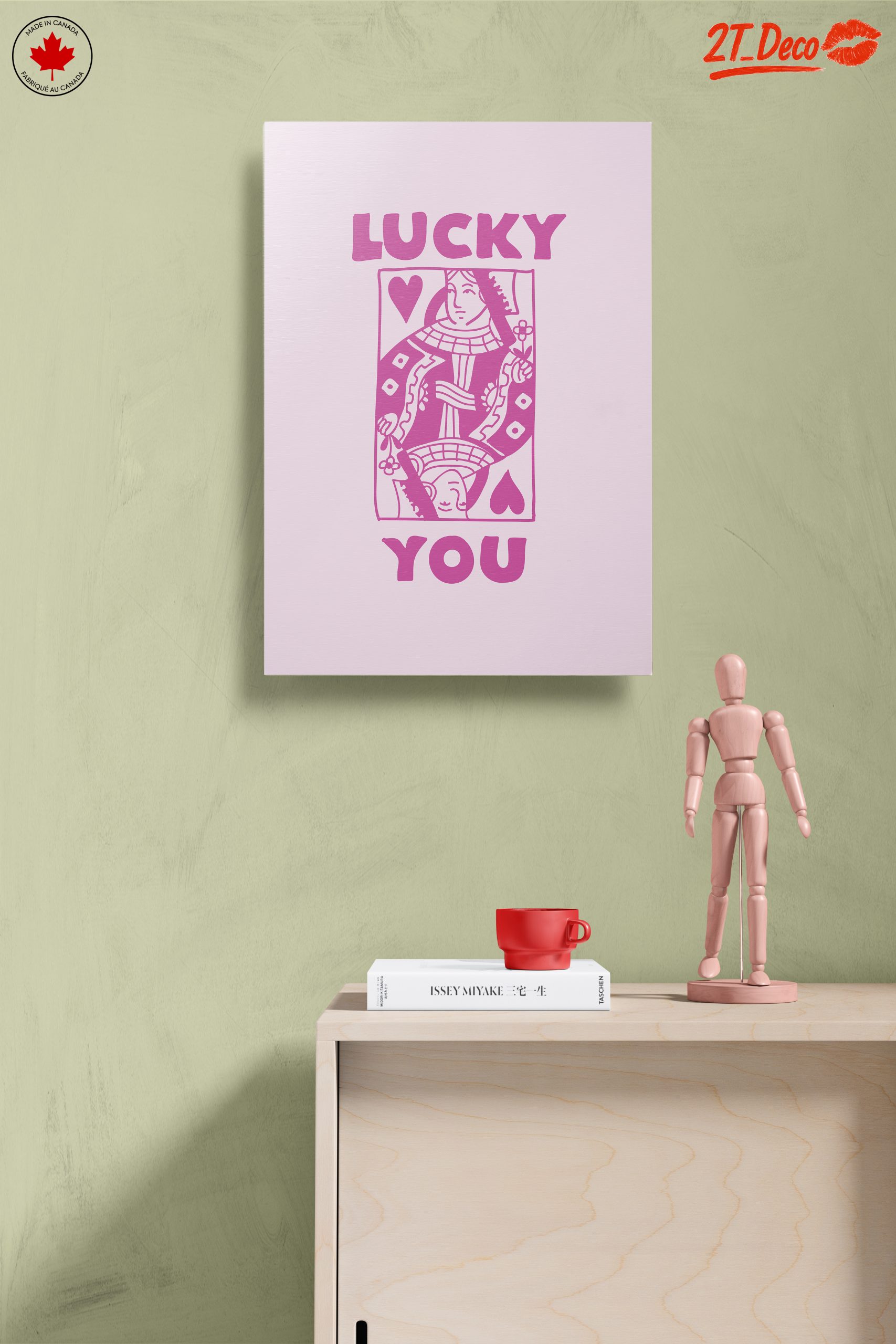 Lucky You Playful Typography Art - Image 14