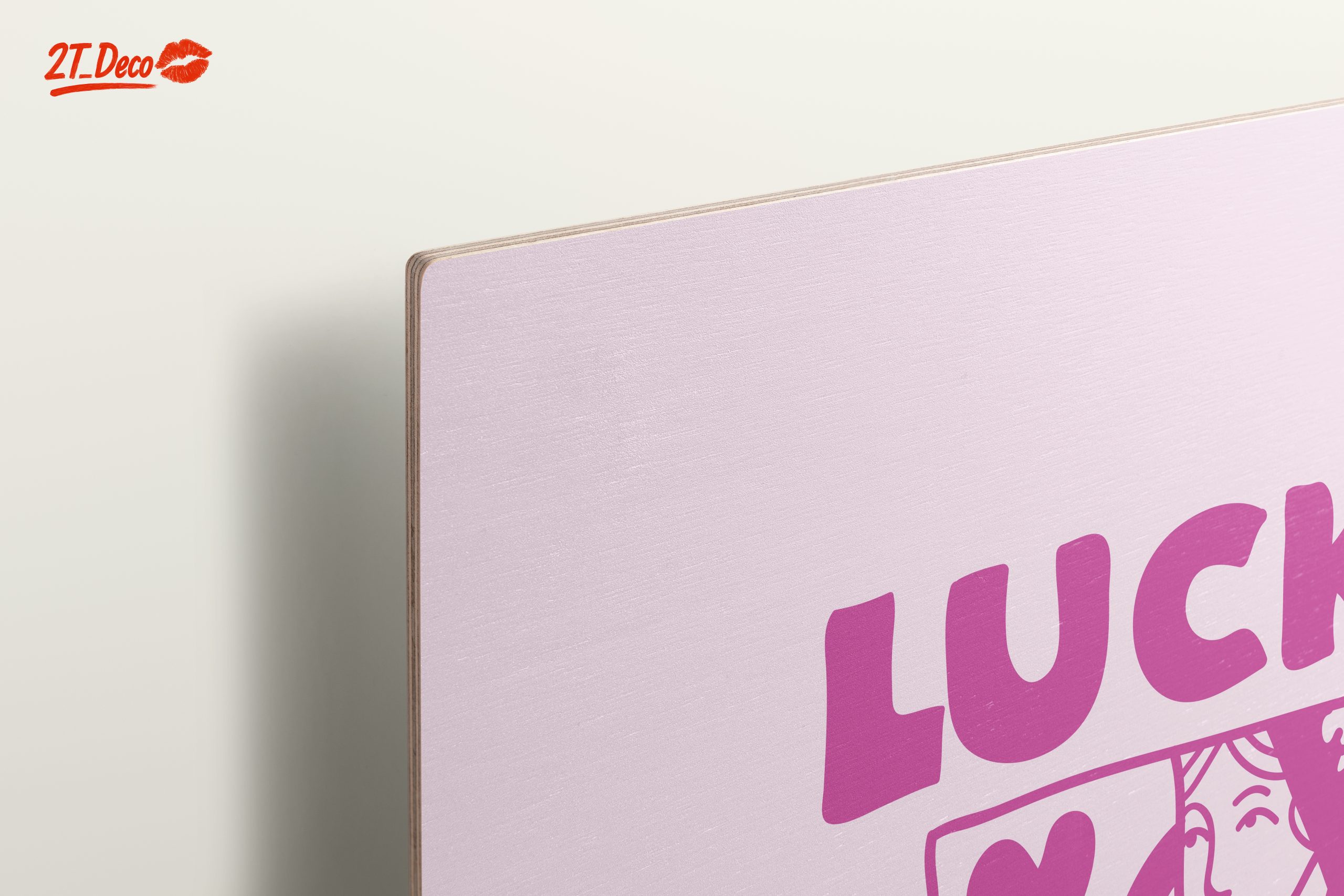 Lucky You Playful Typography Art - Image 15