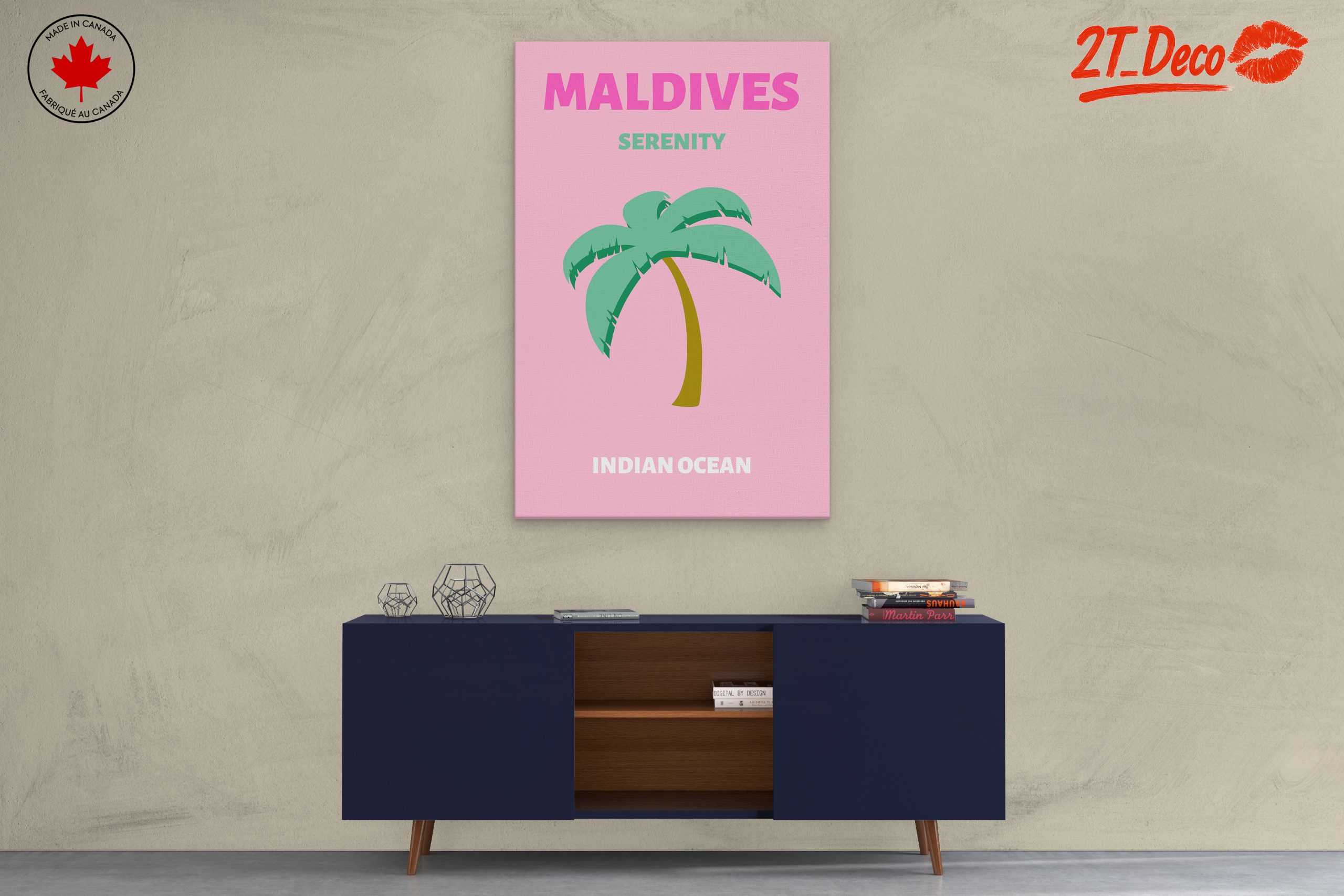 Maldives Serenity Tropical Art - Image 3