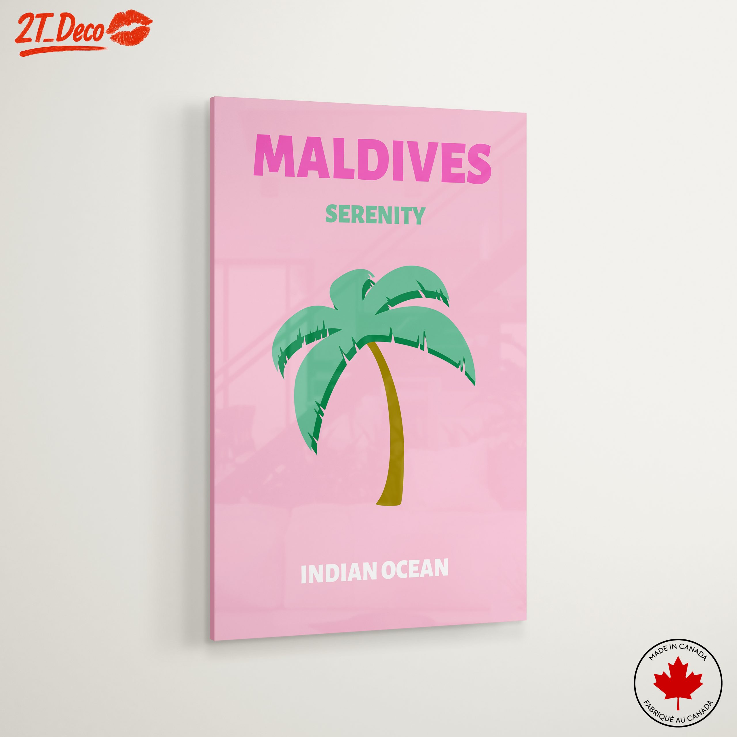 Maldives Serenity Tropical Art - Image 6