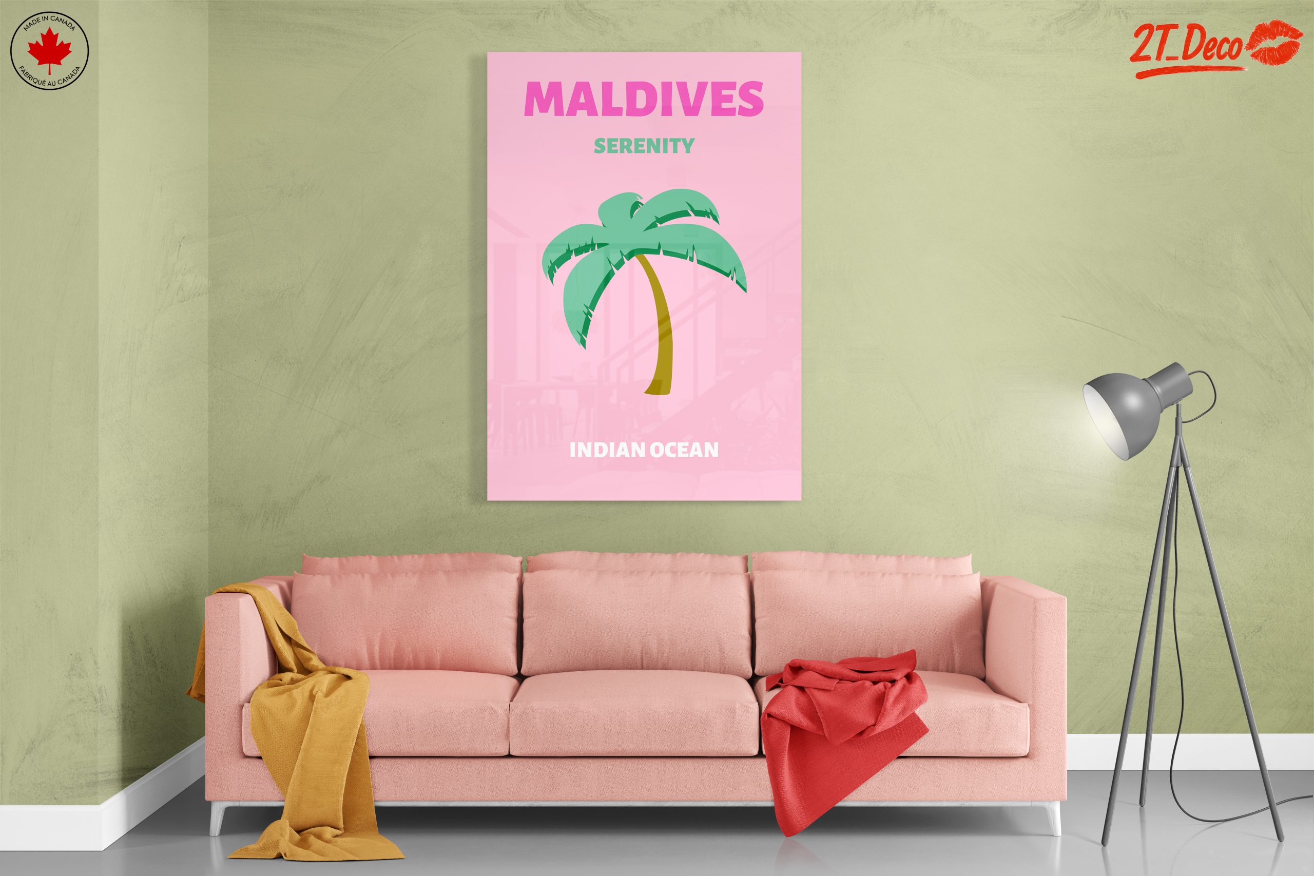 Maldives Serenity Tropical Art - Image 7