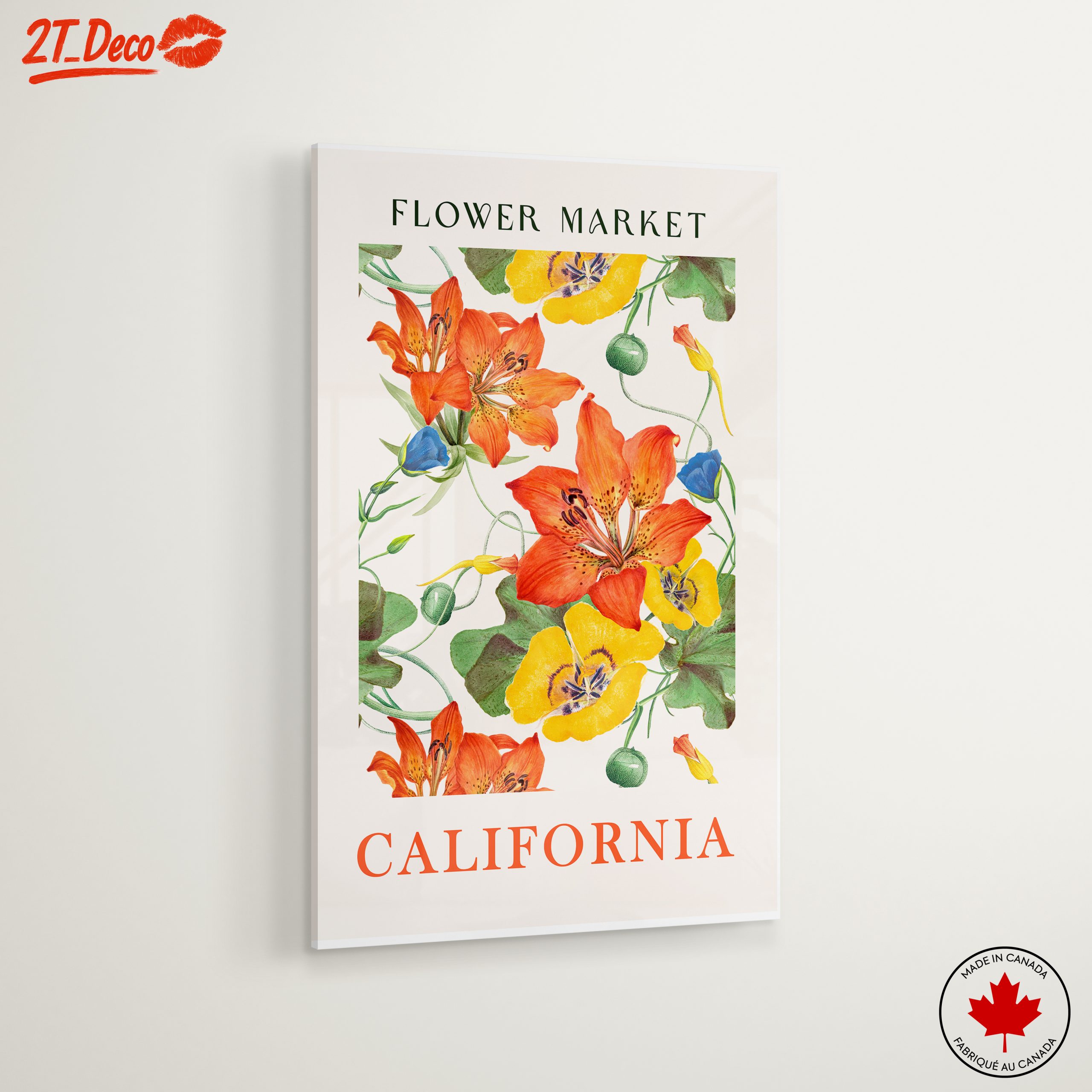 California Flower Market Art - Image 6