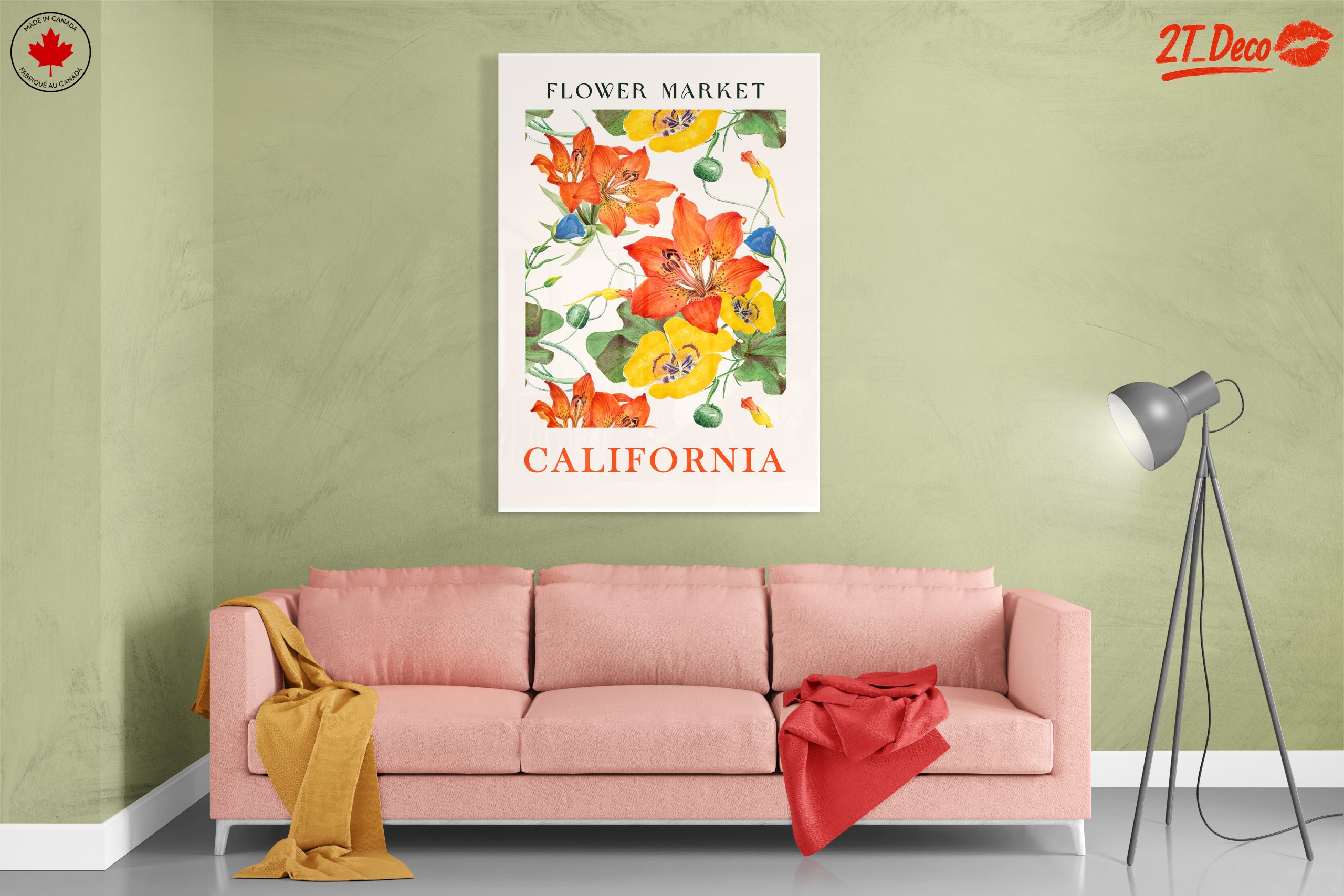 California Flower Market Art - Image 7