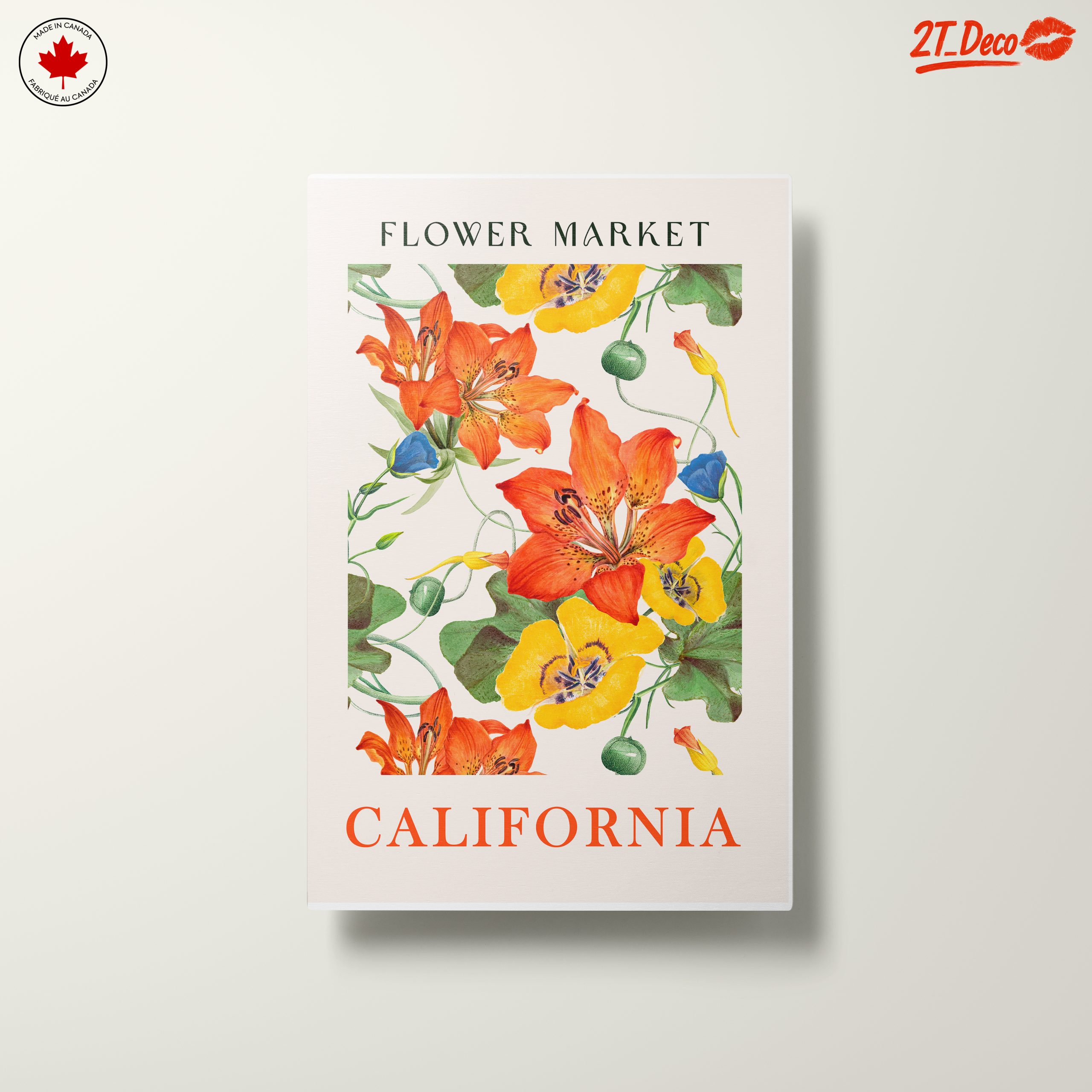 California Flower Market Art - Image 10