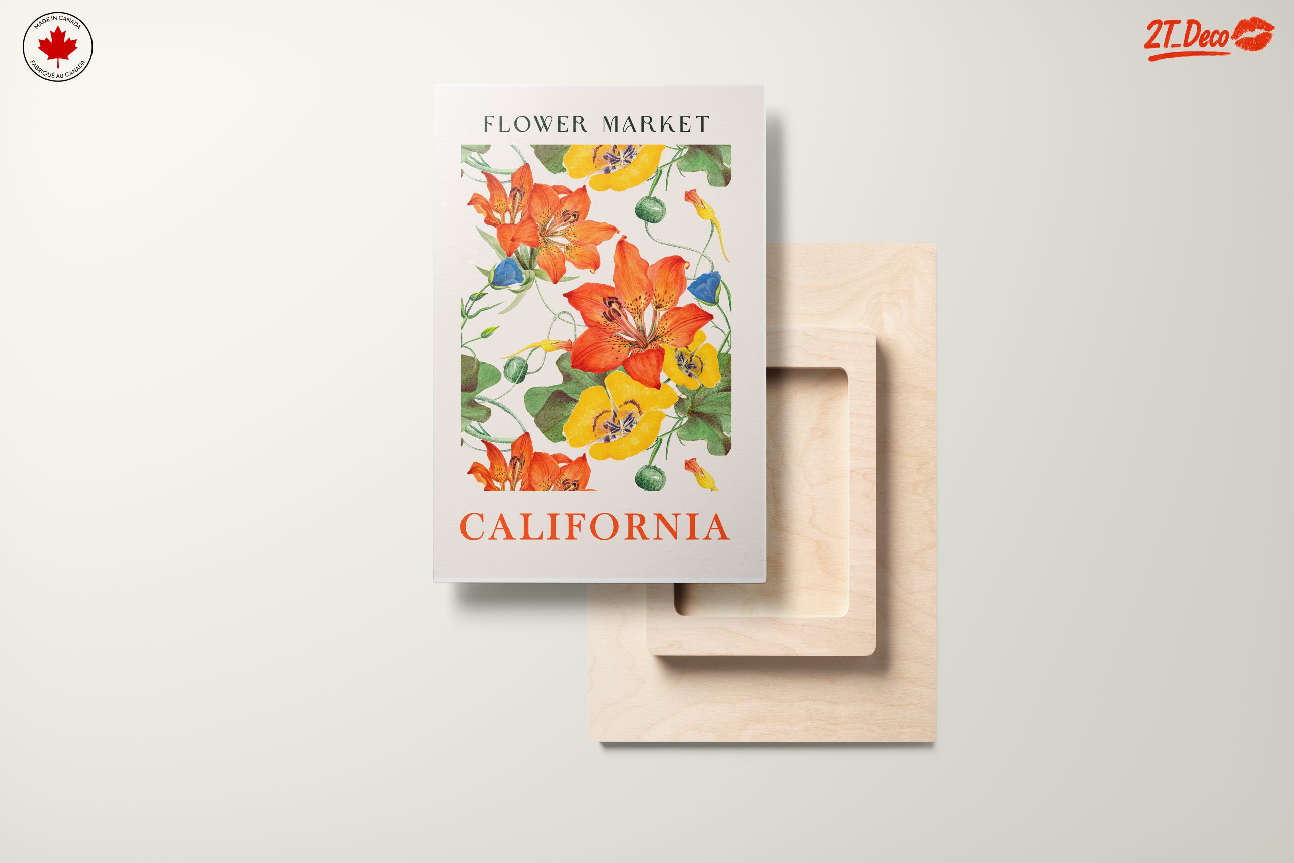 California Flower Market Art - Image 11
