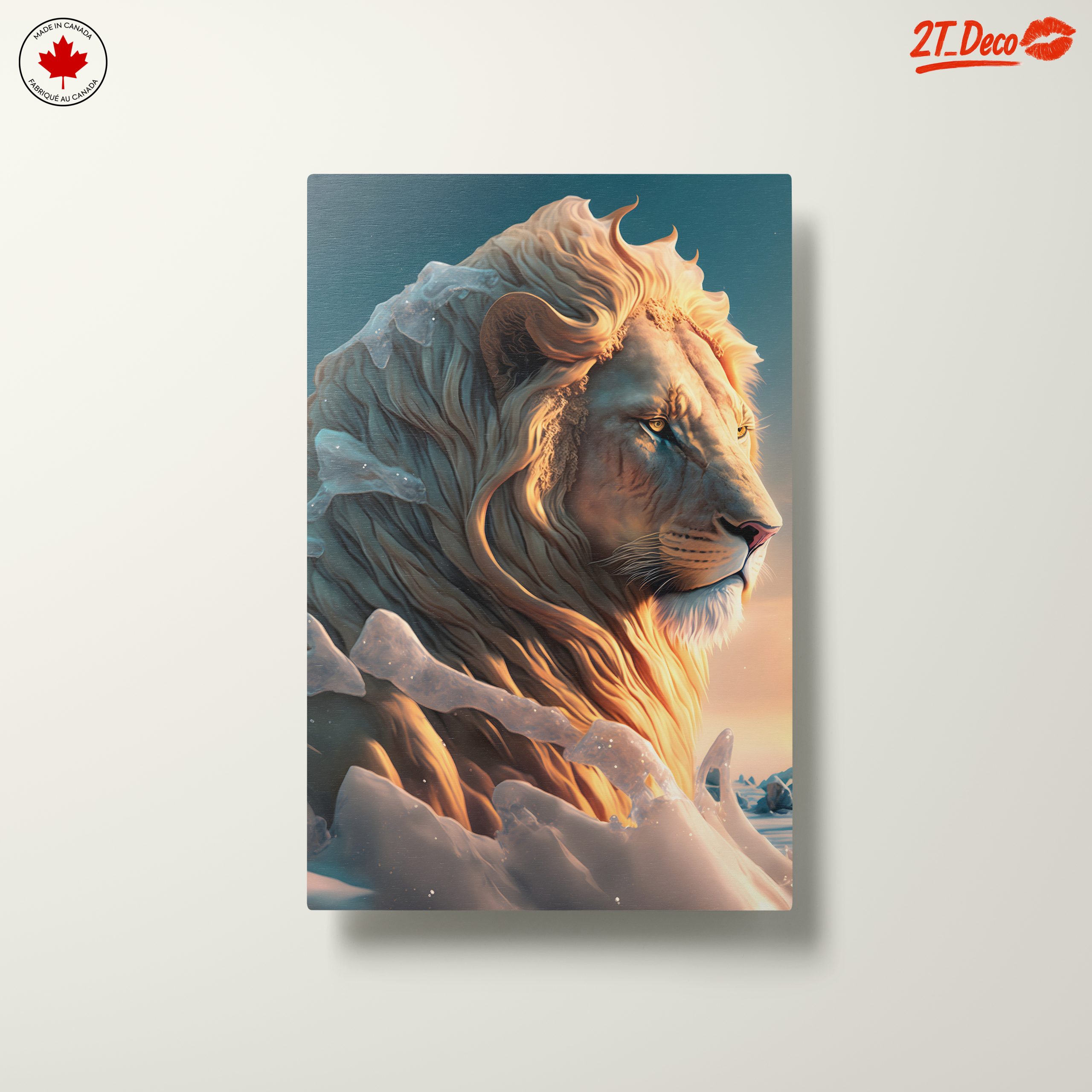Majestic Lion Art With Ethereal Details - Image 10
