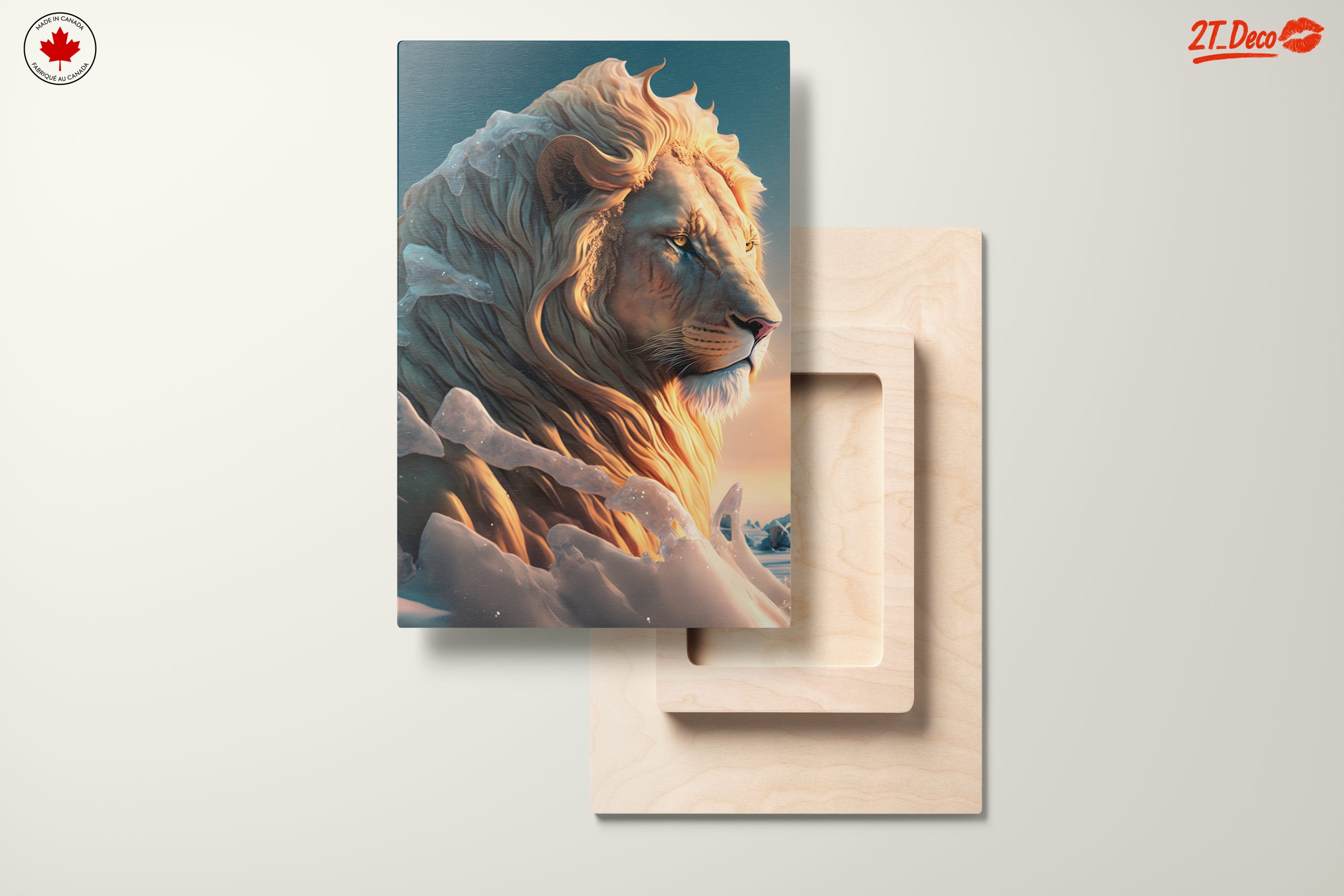 Majestic Lion Art With Ethereal Details - Image 11