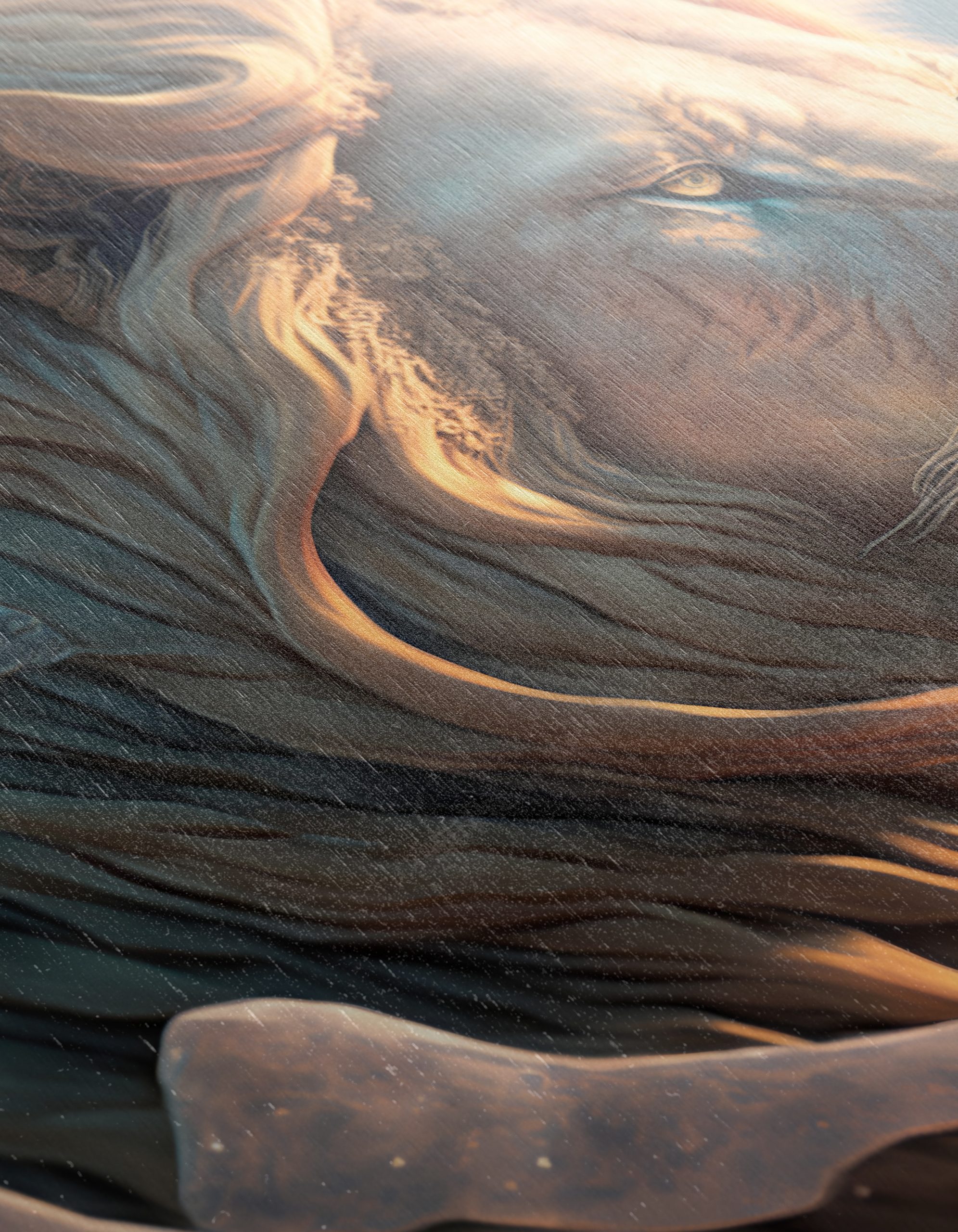 Majestic Lion Art With Ethereal Details - Image 12