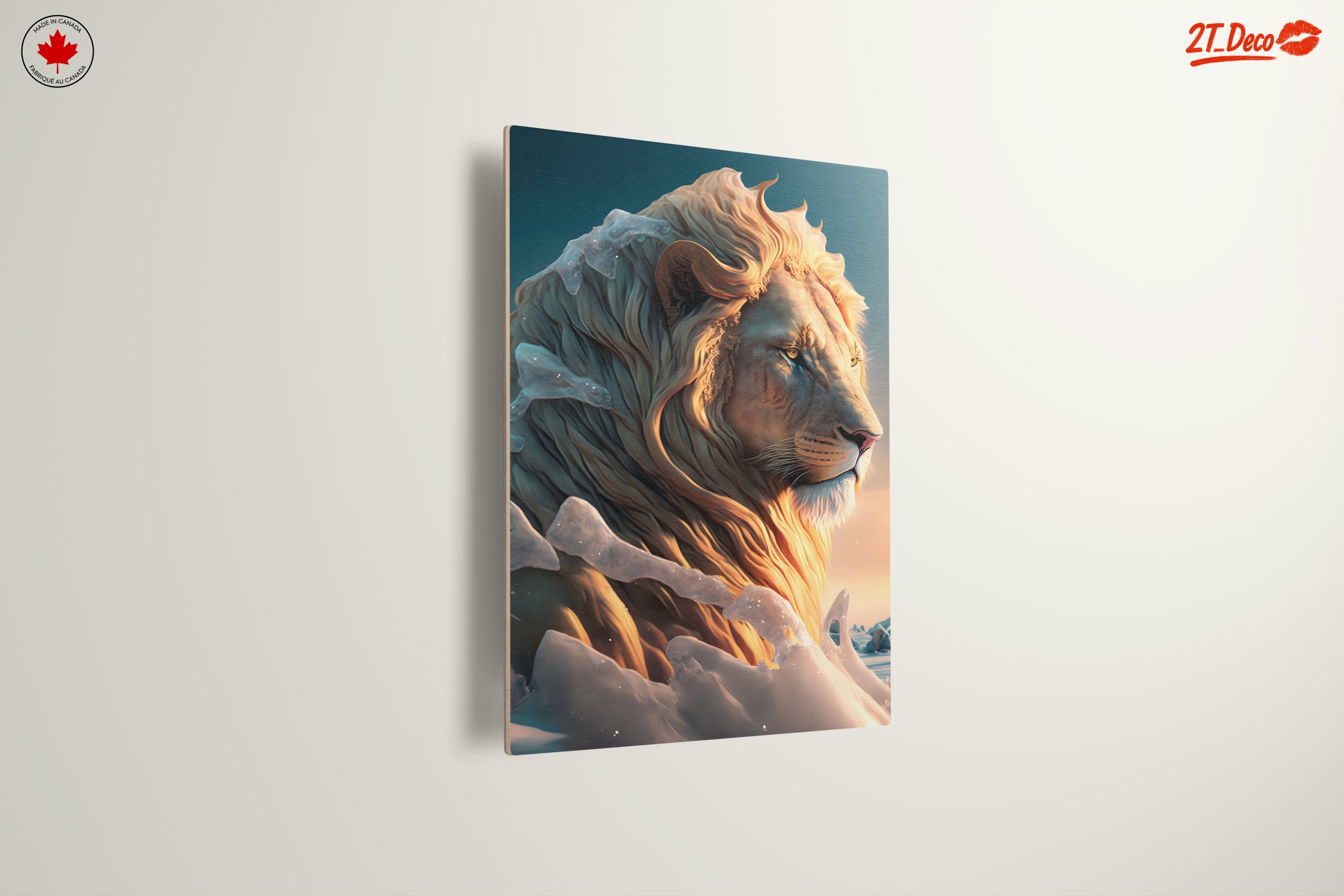 Majestic Lion Art With Ethereal Details - Image 13