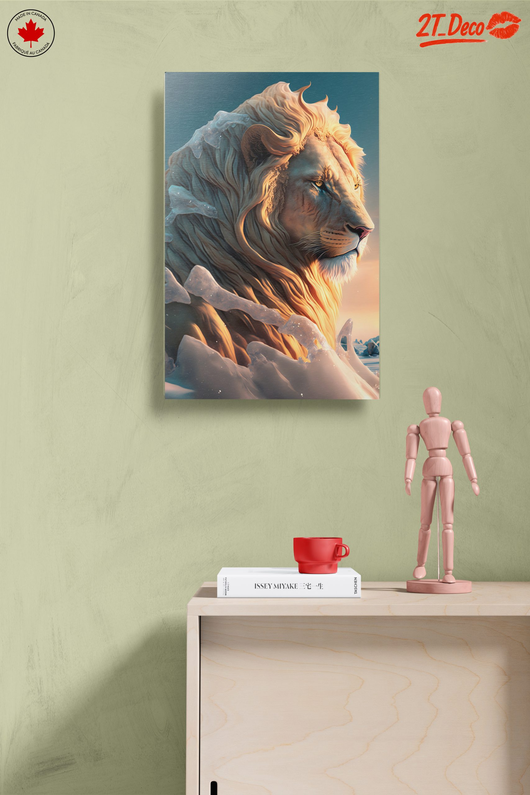 Majestic Lion Art With Ethereal Details - Image 14