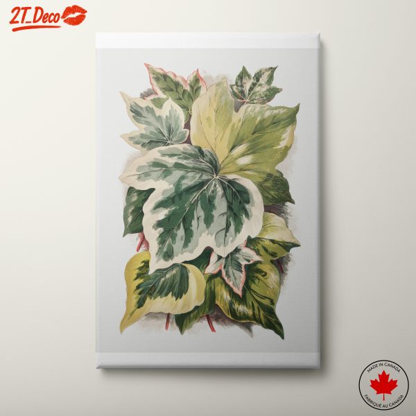 Lush Botanical Leaf Artwork