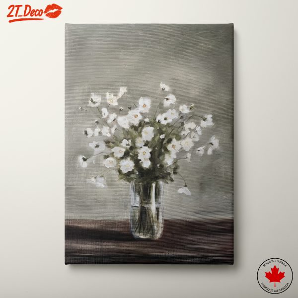 Elegant Floral Arrangement in Jar