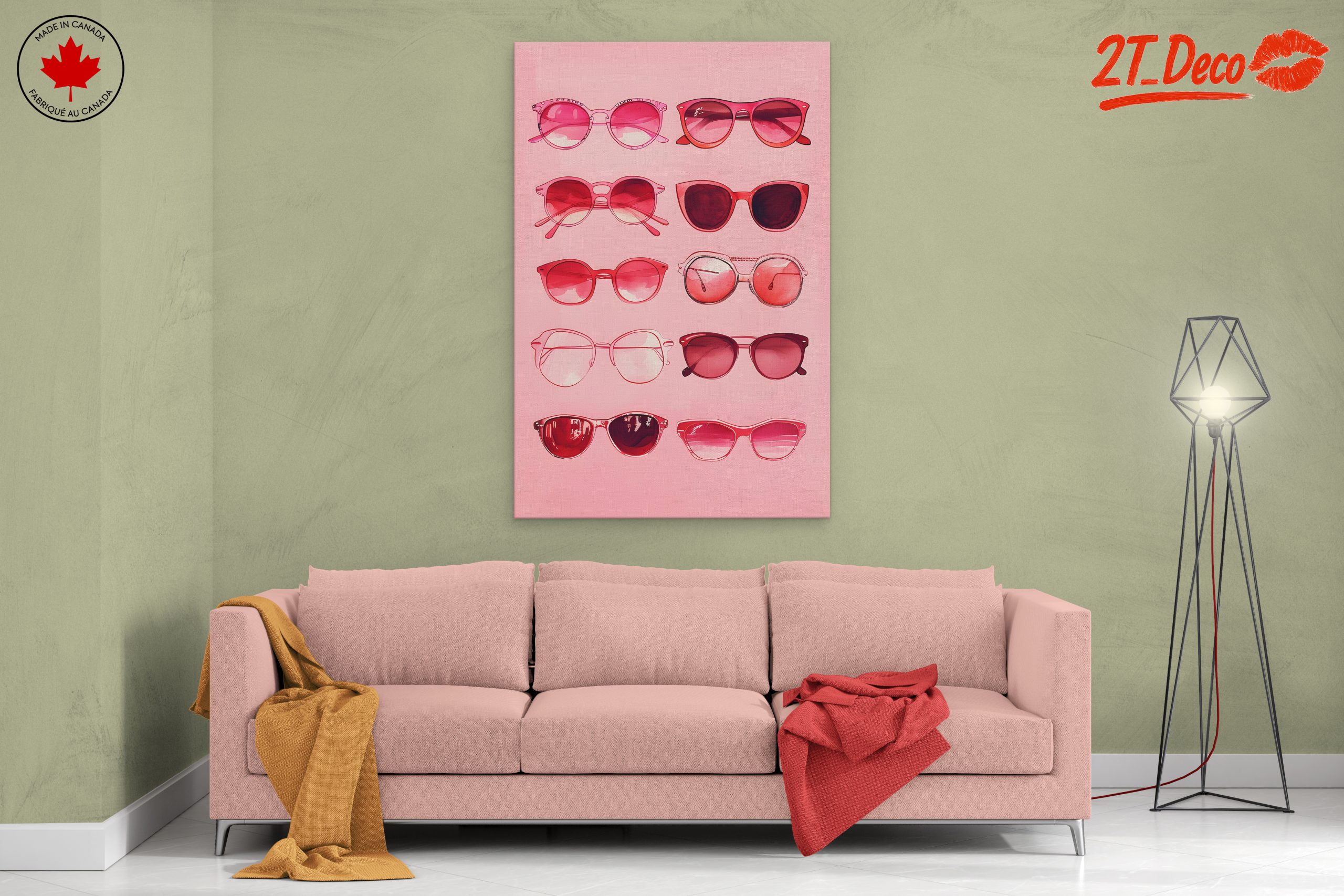 Stylish Sunglasses Collection in Pink - Image 2