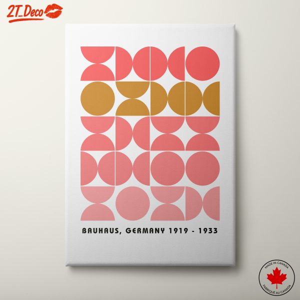 Geometric Bauhaus Inspired Art