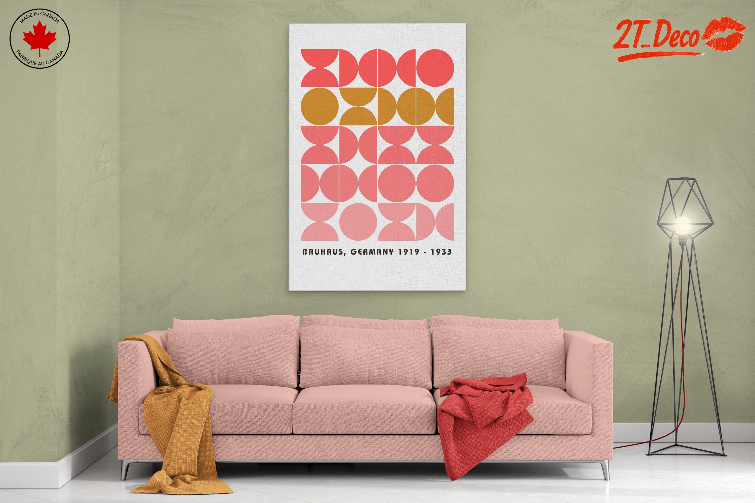 Geometric Bauhaus Inspired Art - Image 2