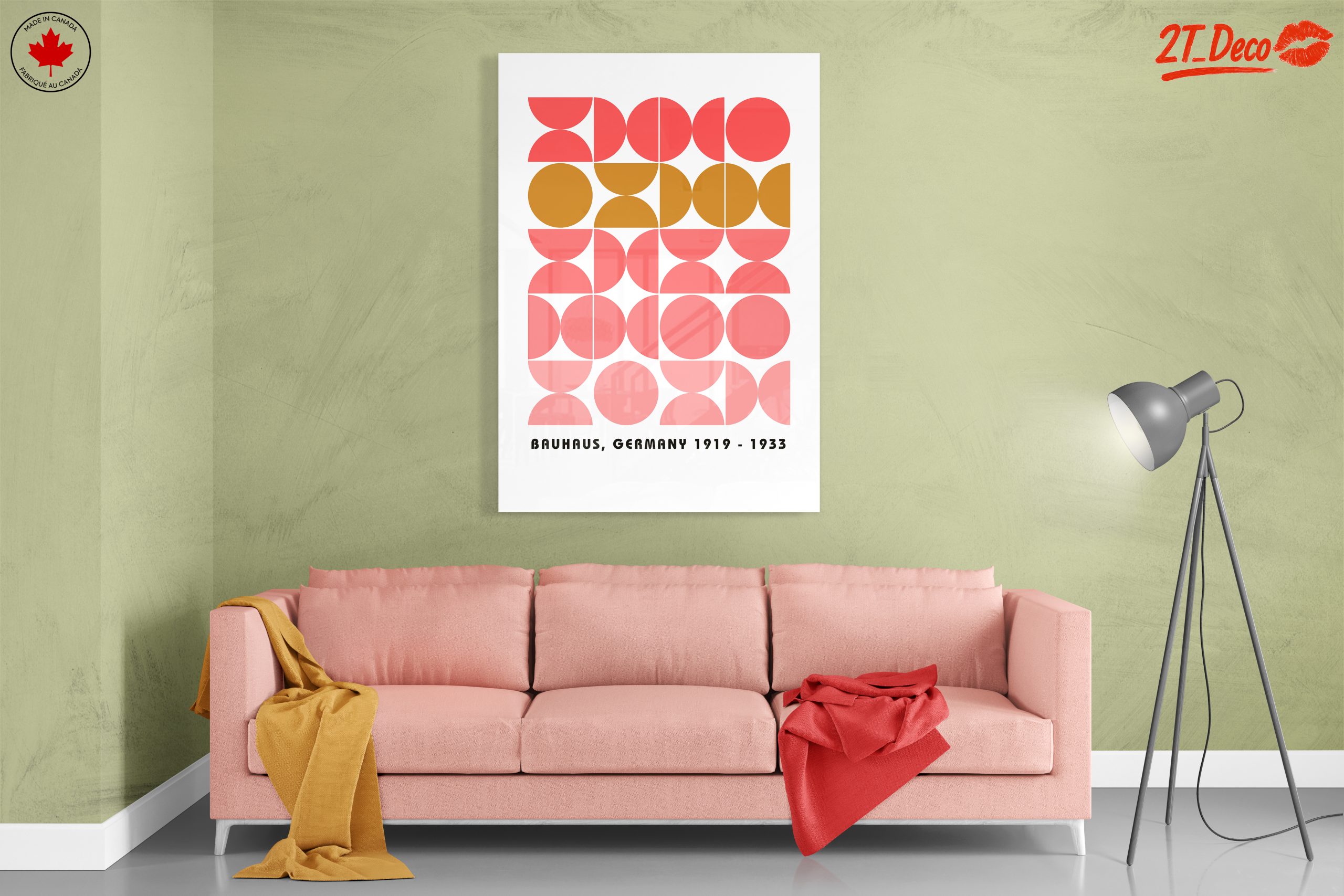 Geometric Bauhaus Inspired Art - Image 7