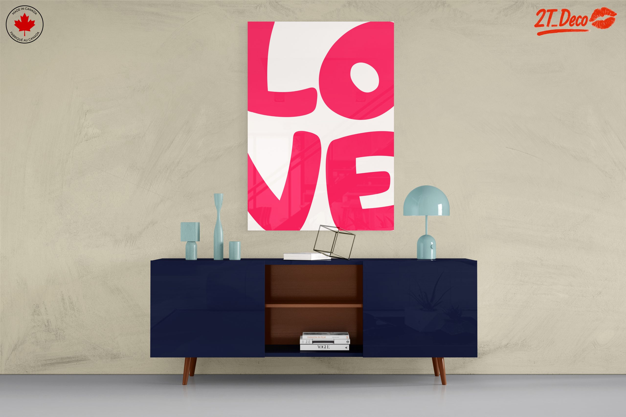 Bold Love Inspirational Quote Art - Image 8