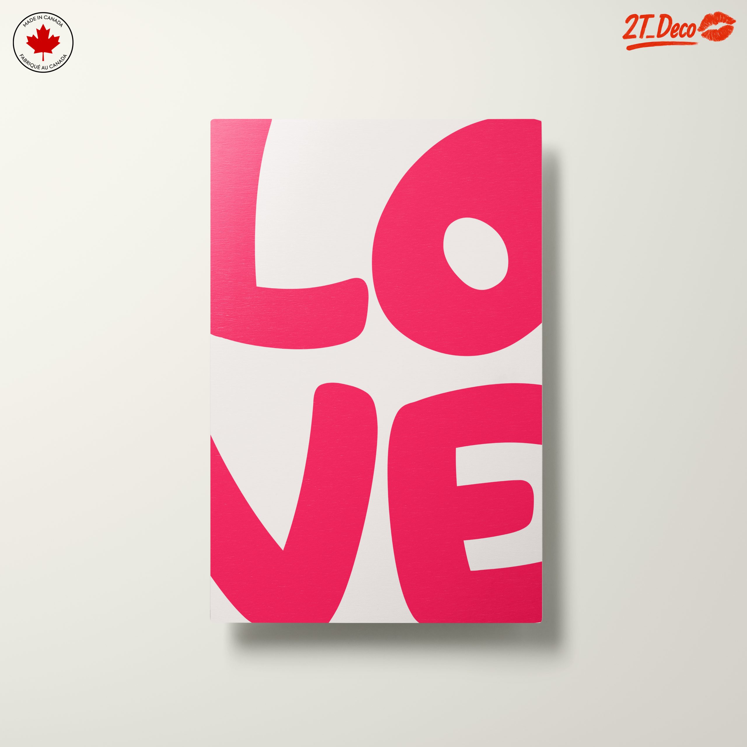 Bold Love Inspirational Quote Art - Image 10