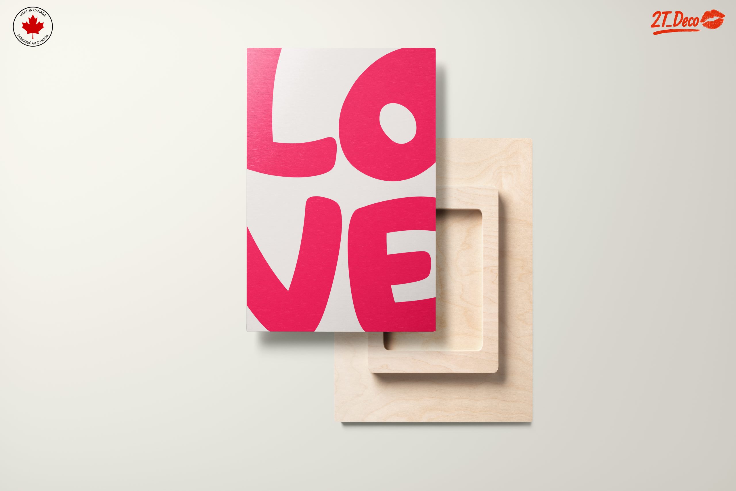 Bold Love Inspirational Quote Art - Image 11