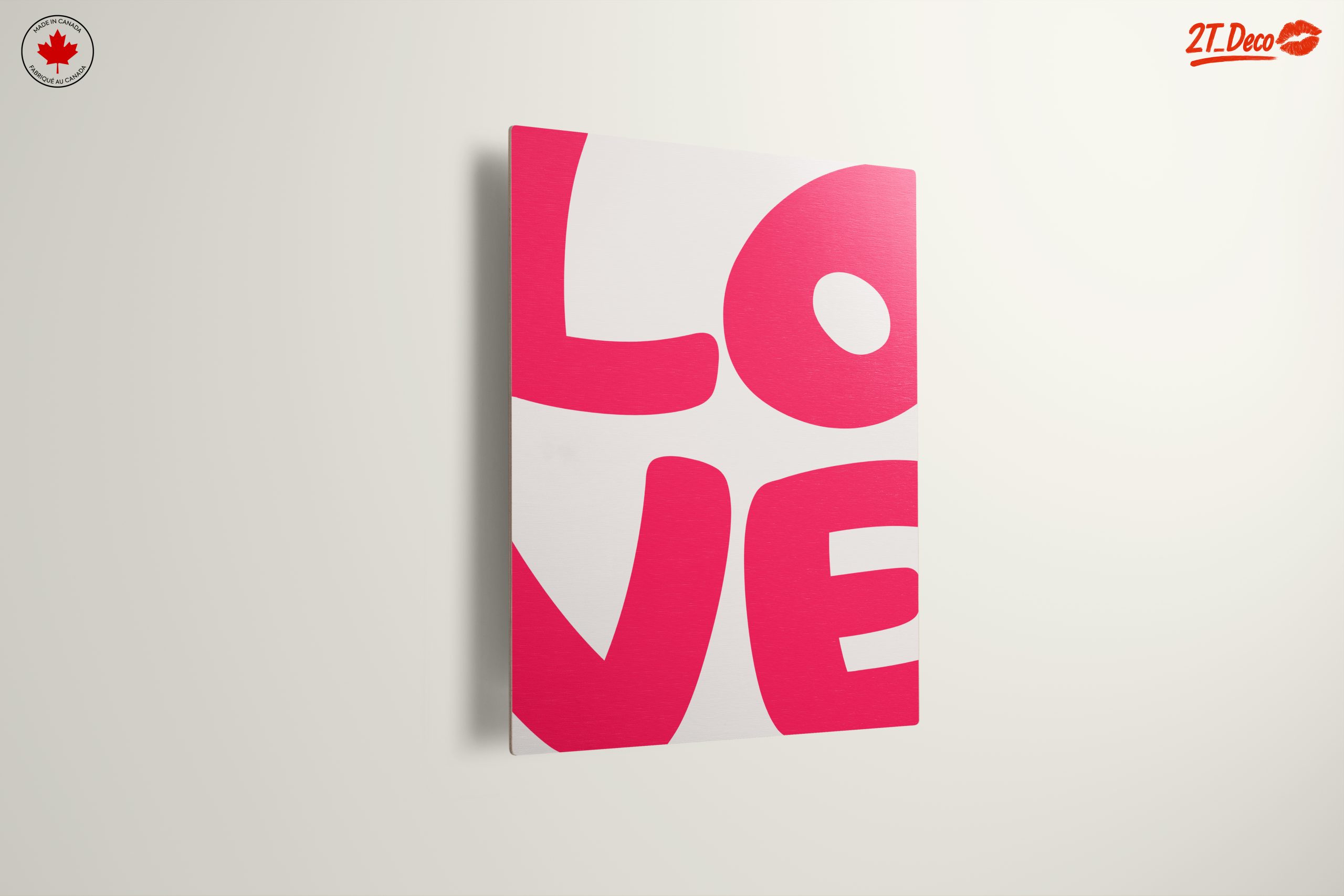 Bold Love Inspirational Quote Art - Image 13