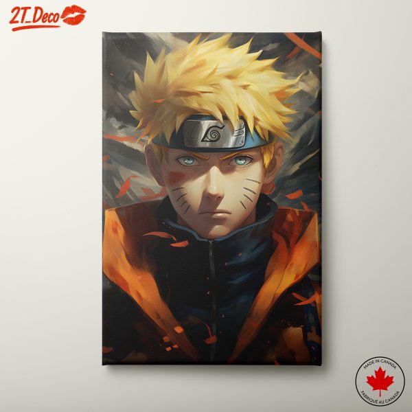 Dynamic Naruto Character Portrait Art