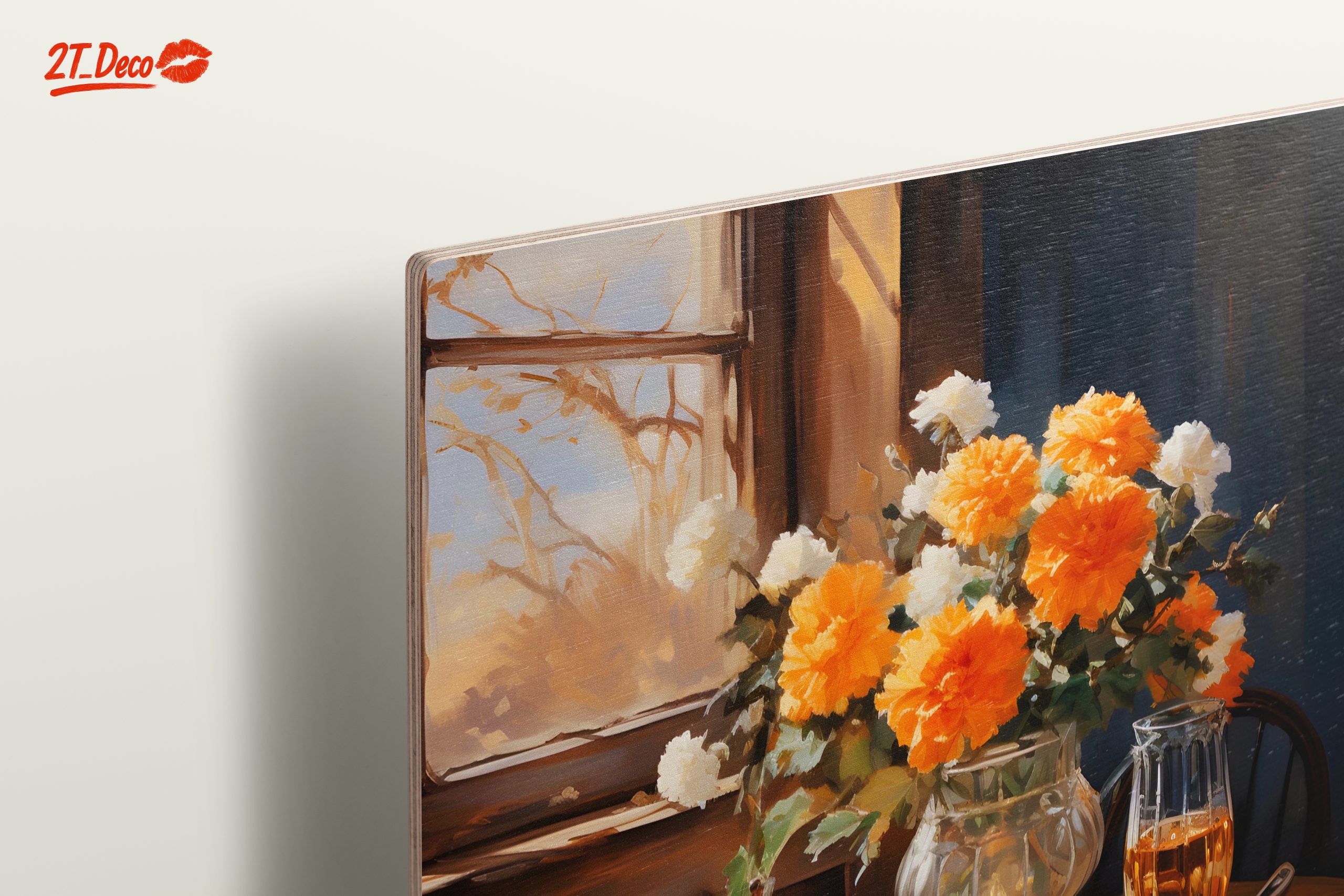 Still Life With Delicious Pastry and Floral Arrangement - Image 15