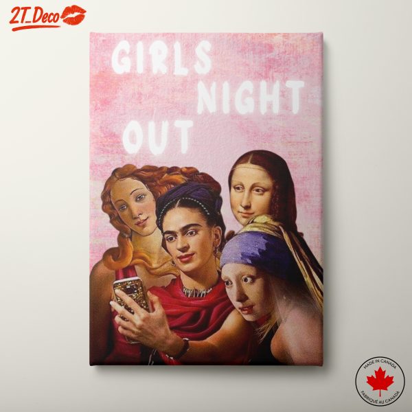 Girls Night Out with Iconic Art Figures