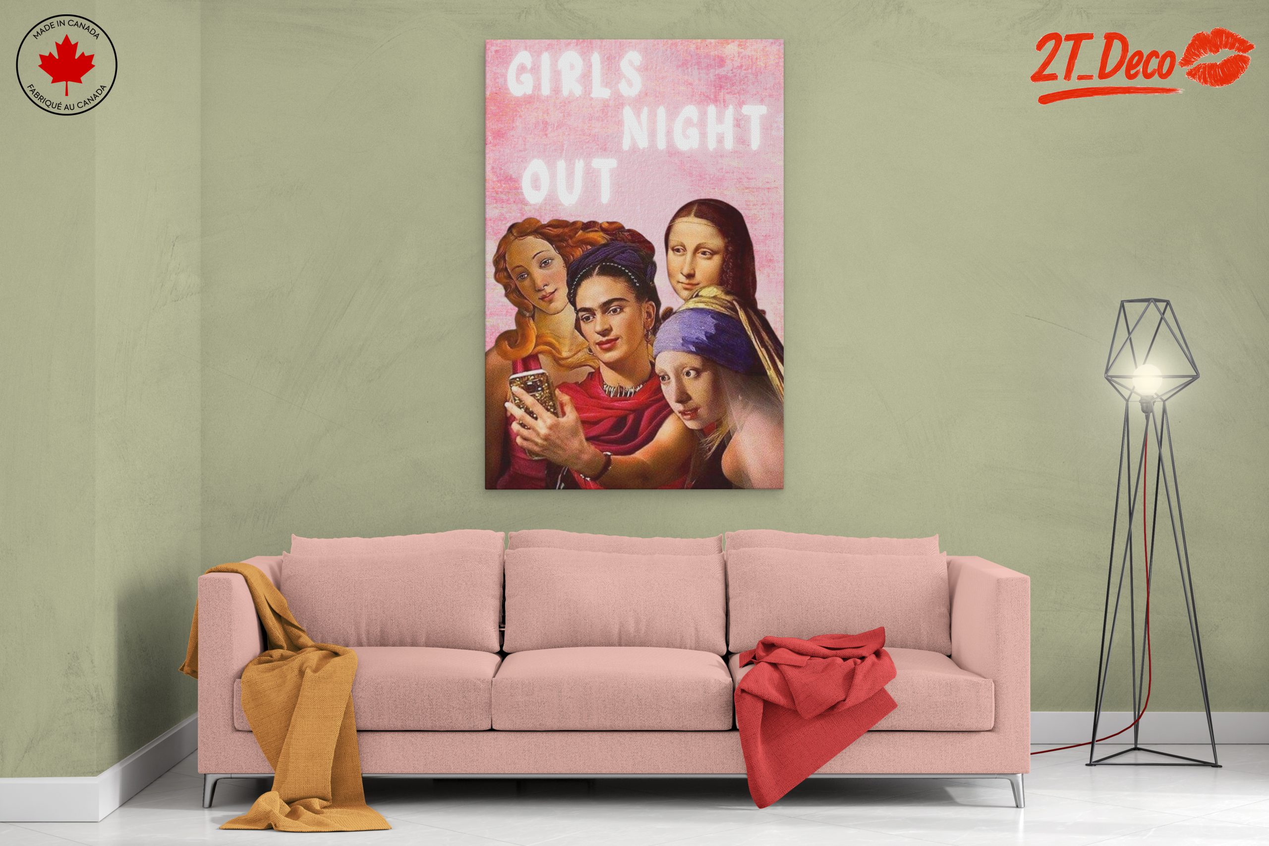 Girls Night Out with Iconic Art Figures - Image 2