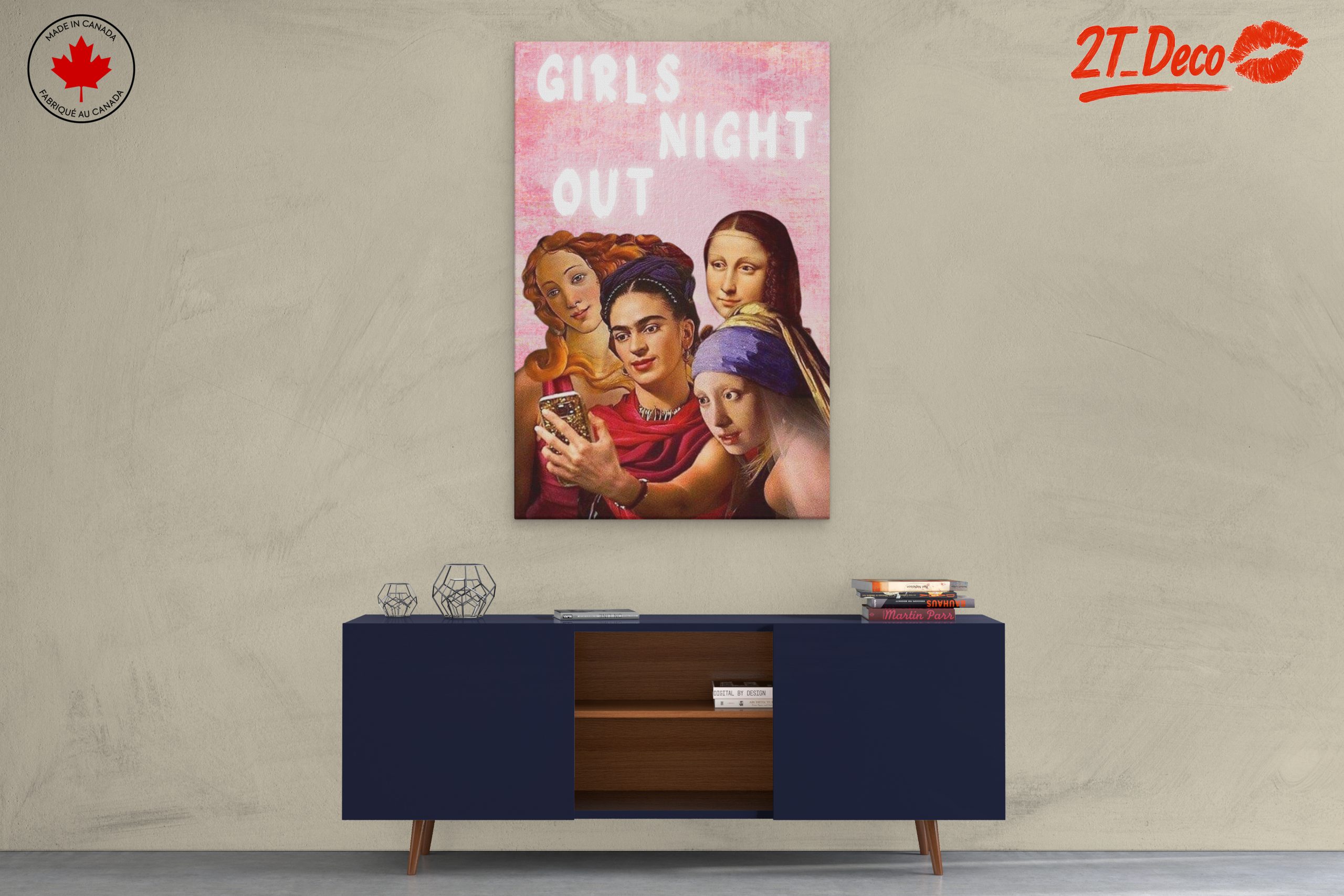 Girls Night Out with Iconic Art Figures - Image 3
