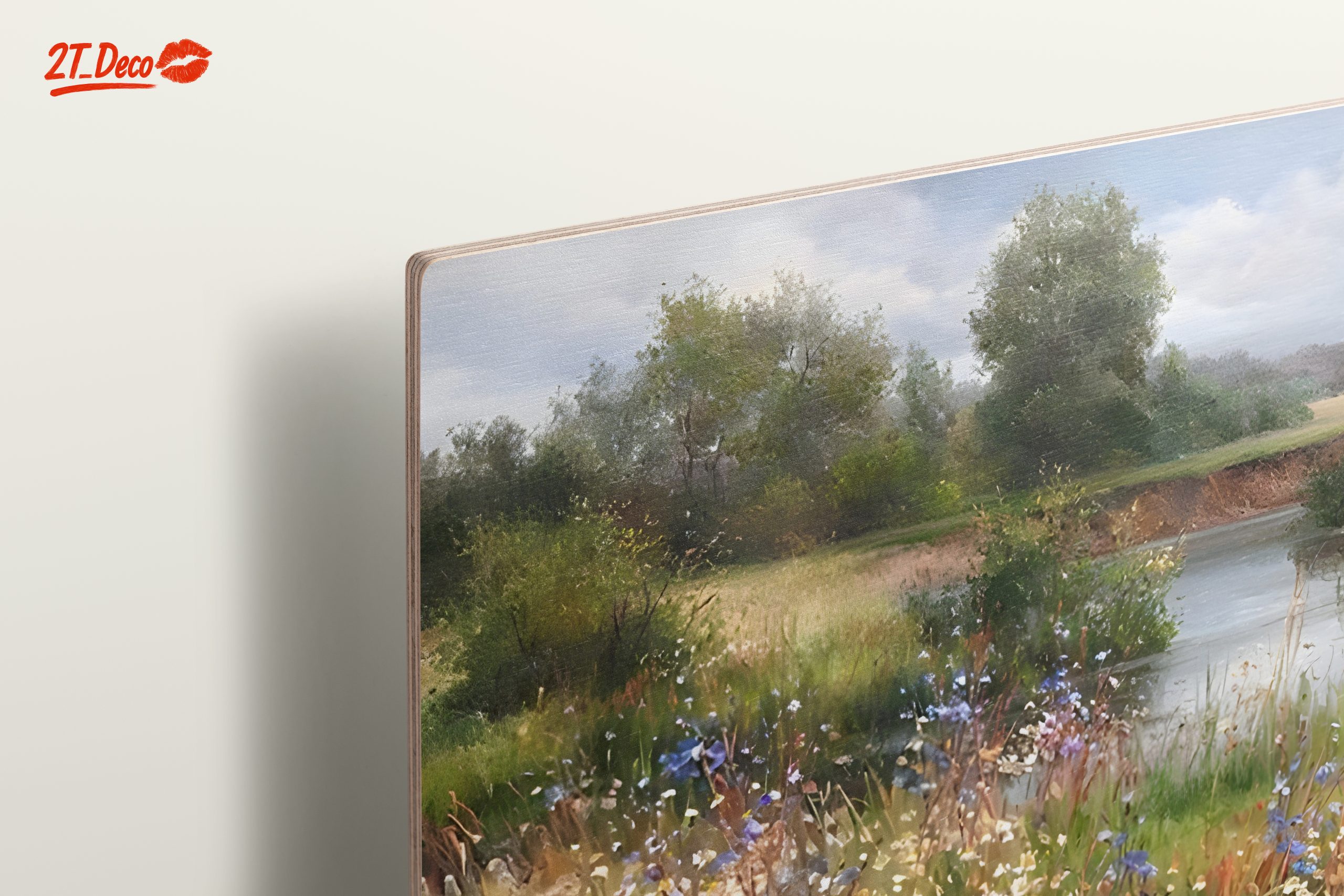 Serene Nature Landscape with Flowers 2 - Image 15