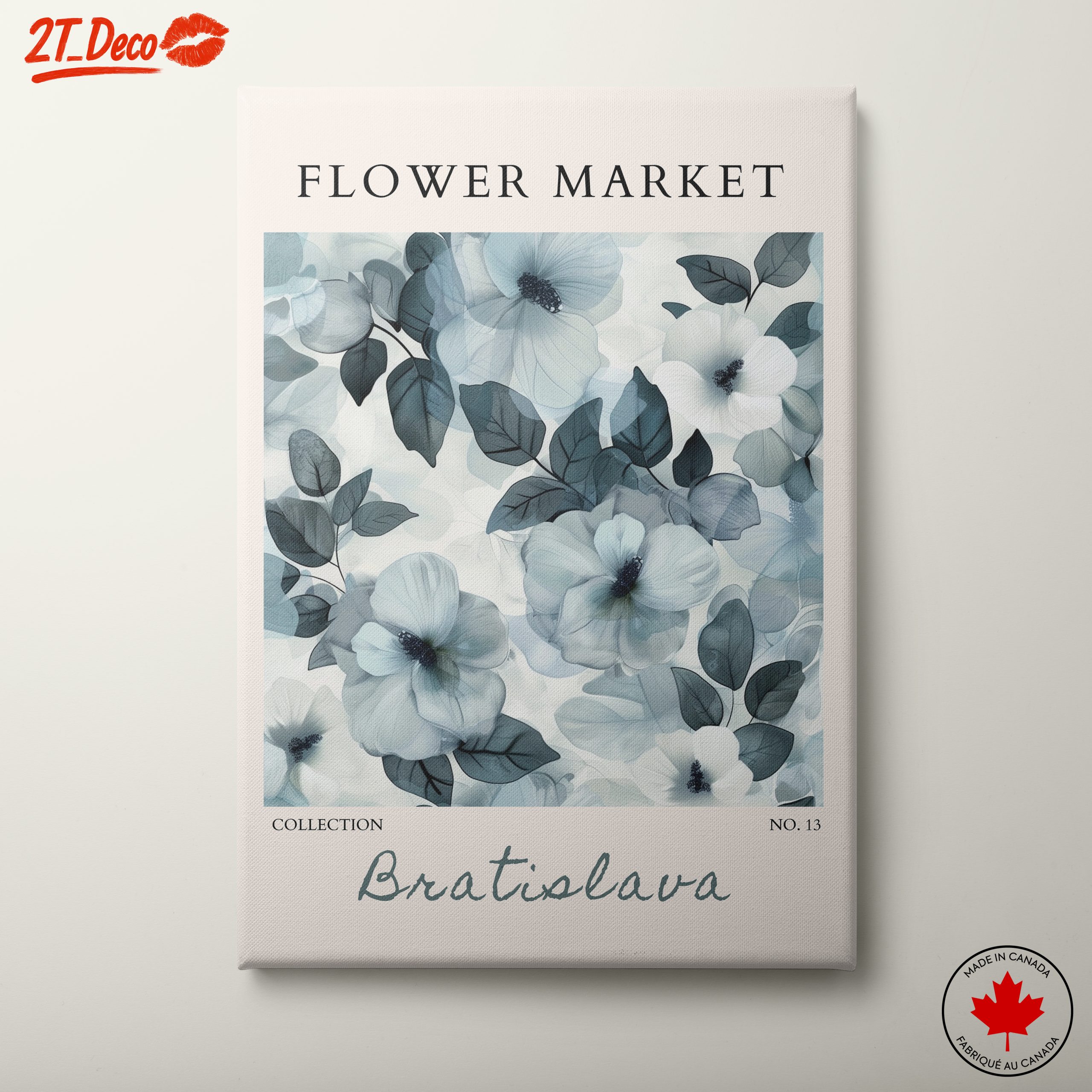 Flower Market Floral Art Print 2