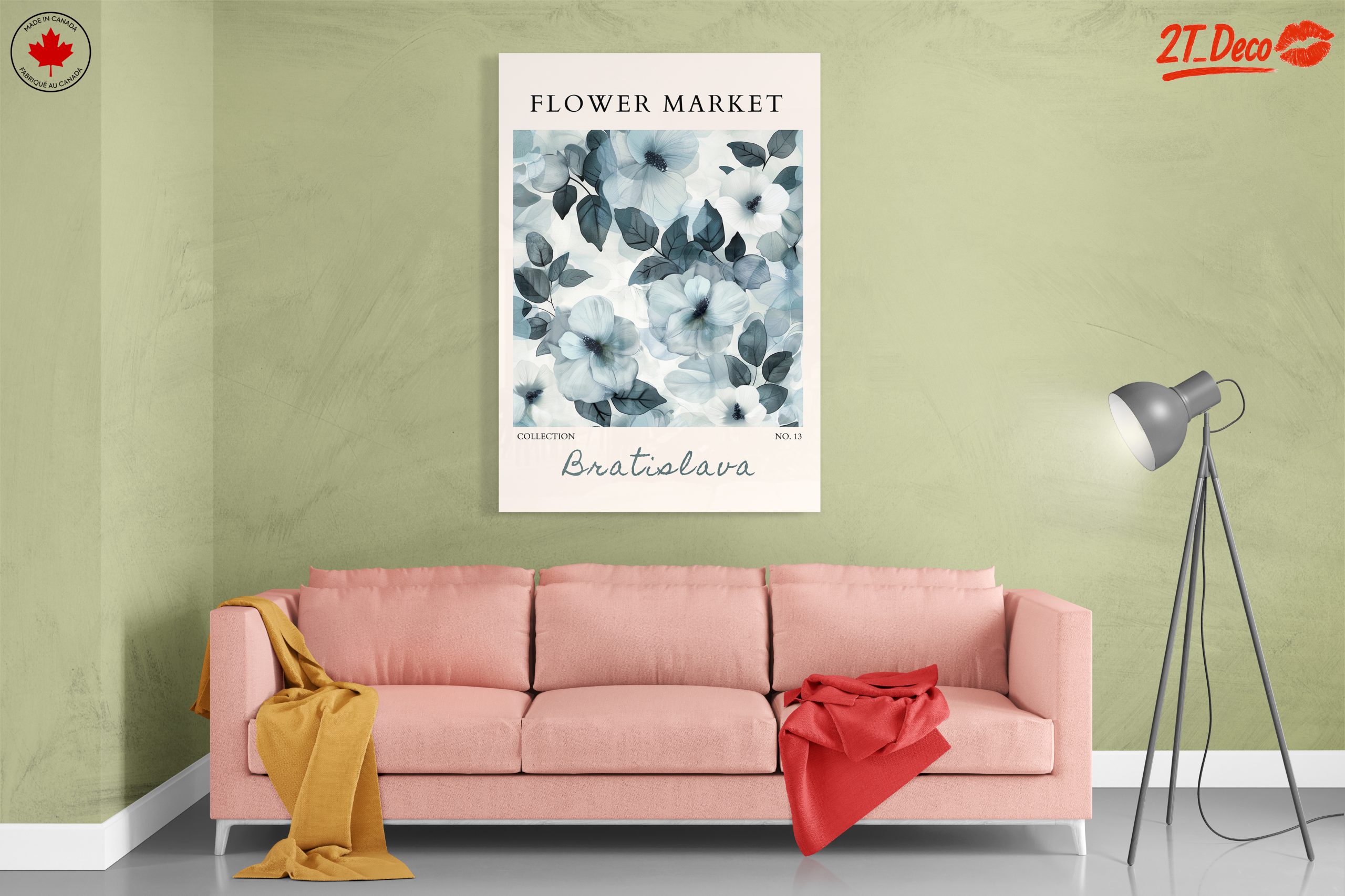 Flower Market Floral Art Print 2 - Image 7