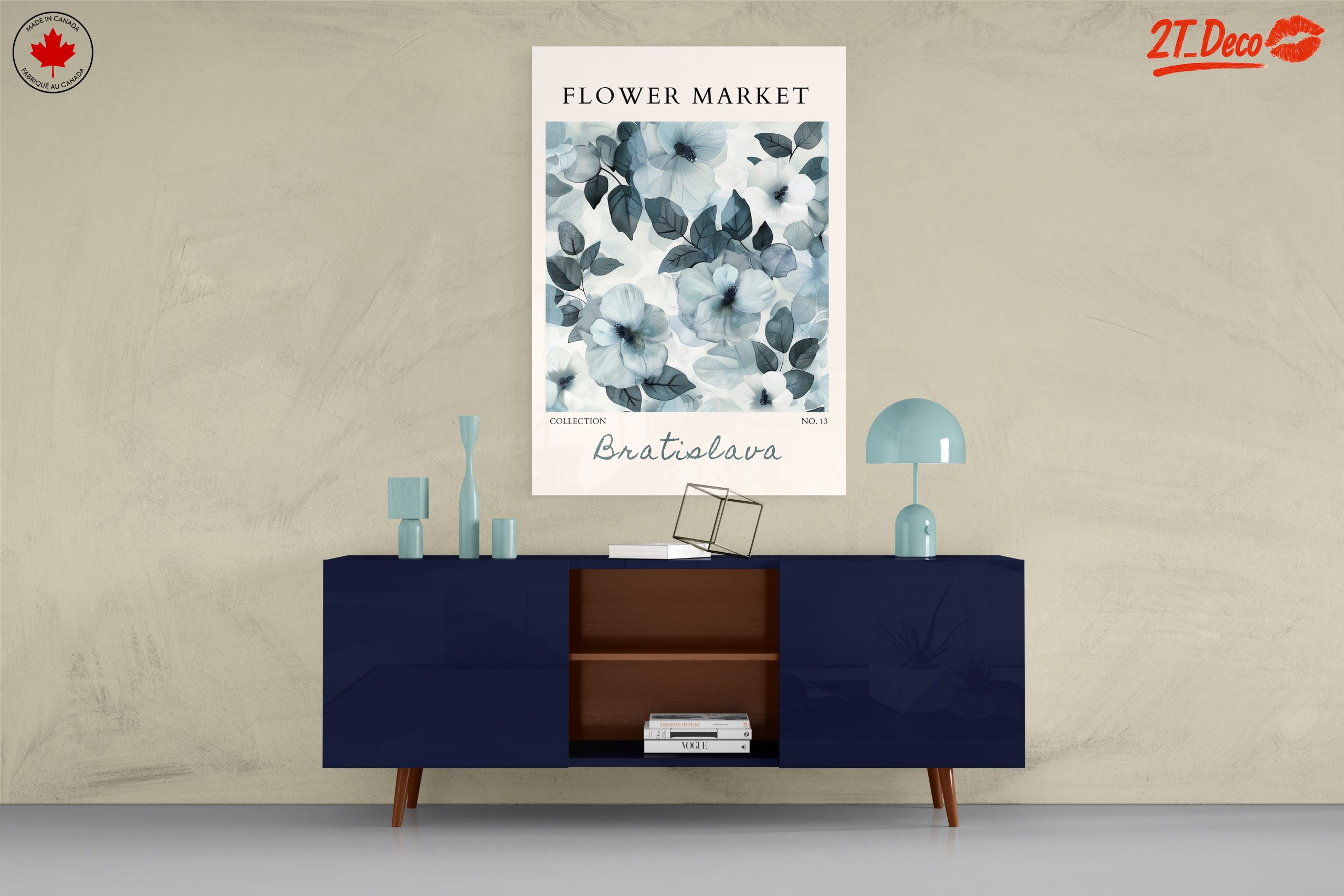 Flower Market Floral Art Print 2 - Image 8