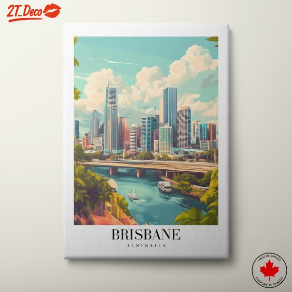 Brisbane Cityscape Art