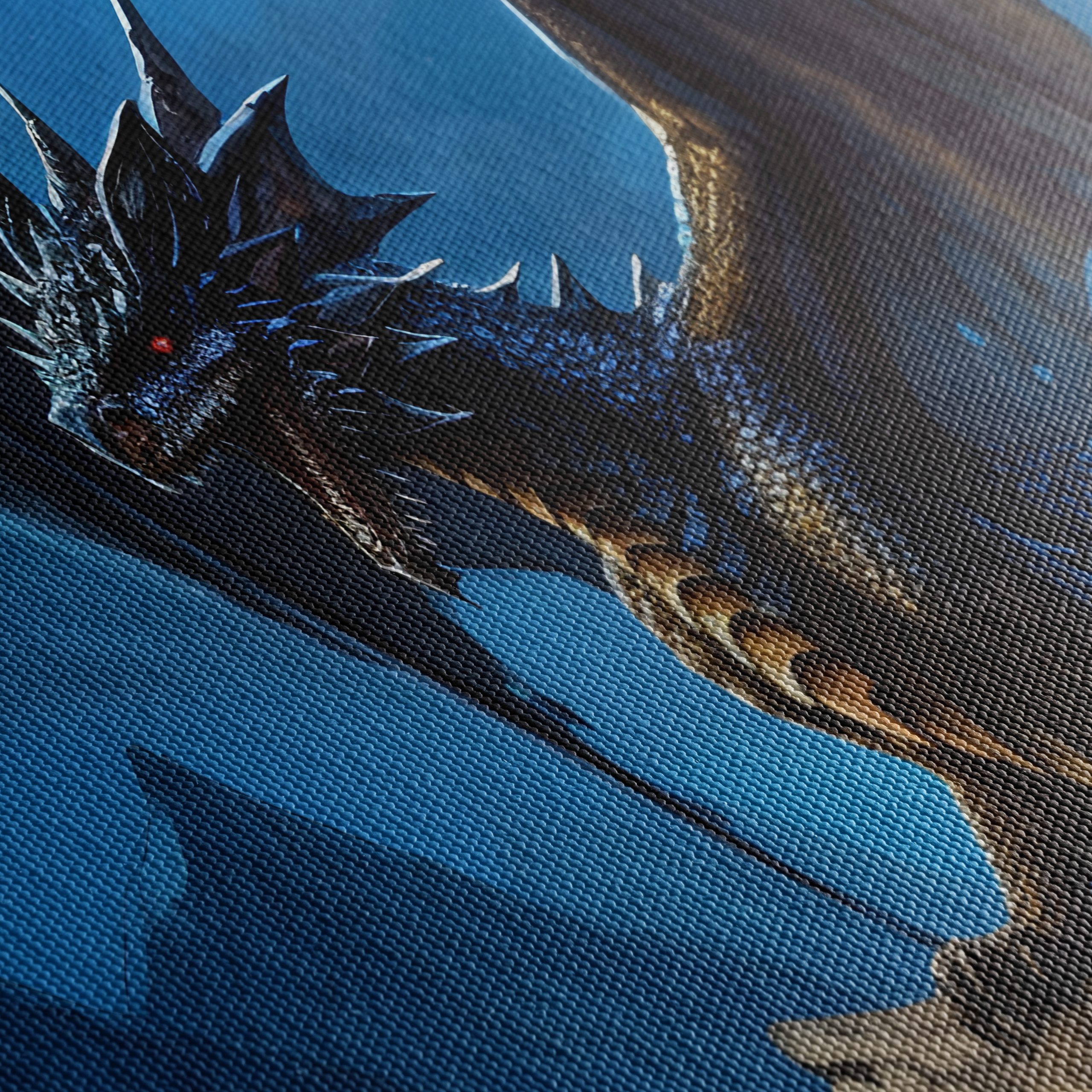 Majestic Dragon at Night - Image 5