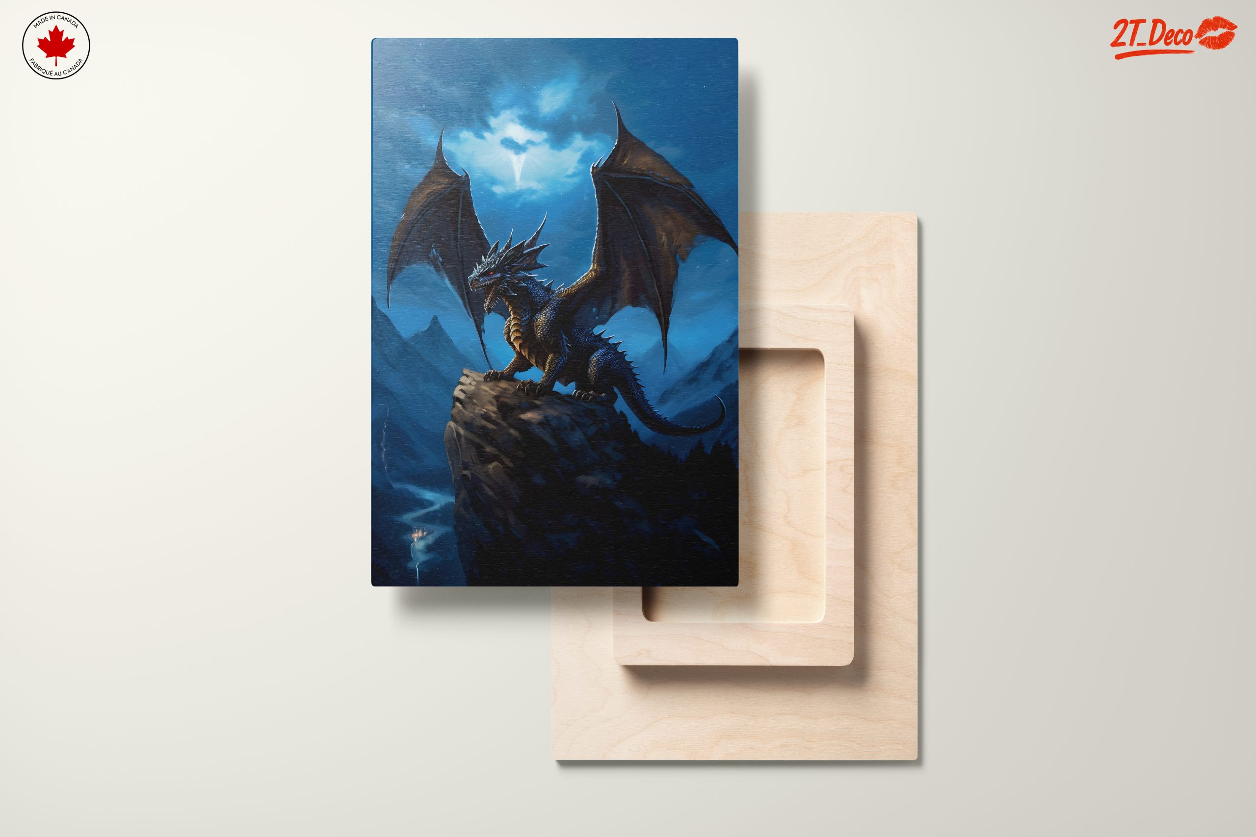 Majestic Dragon at Night - Image 11