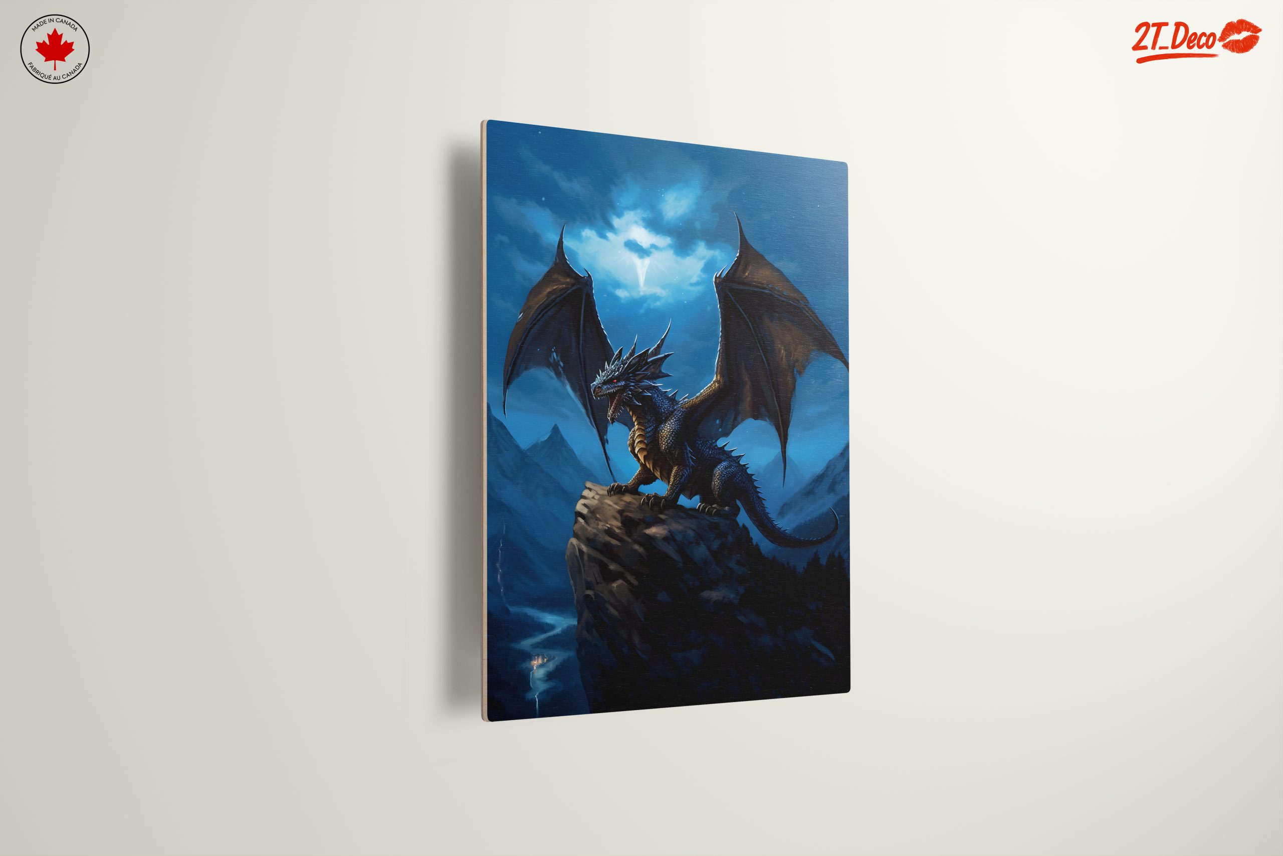 Majestic Dragon at Night - Image 13