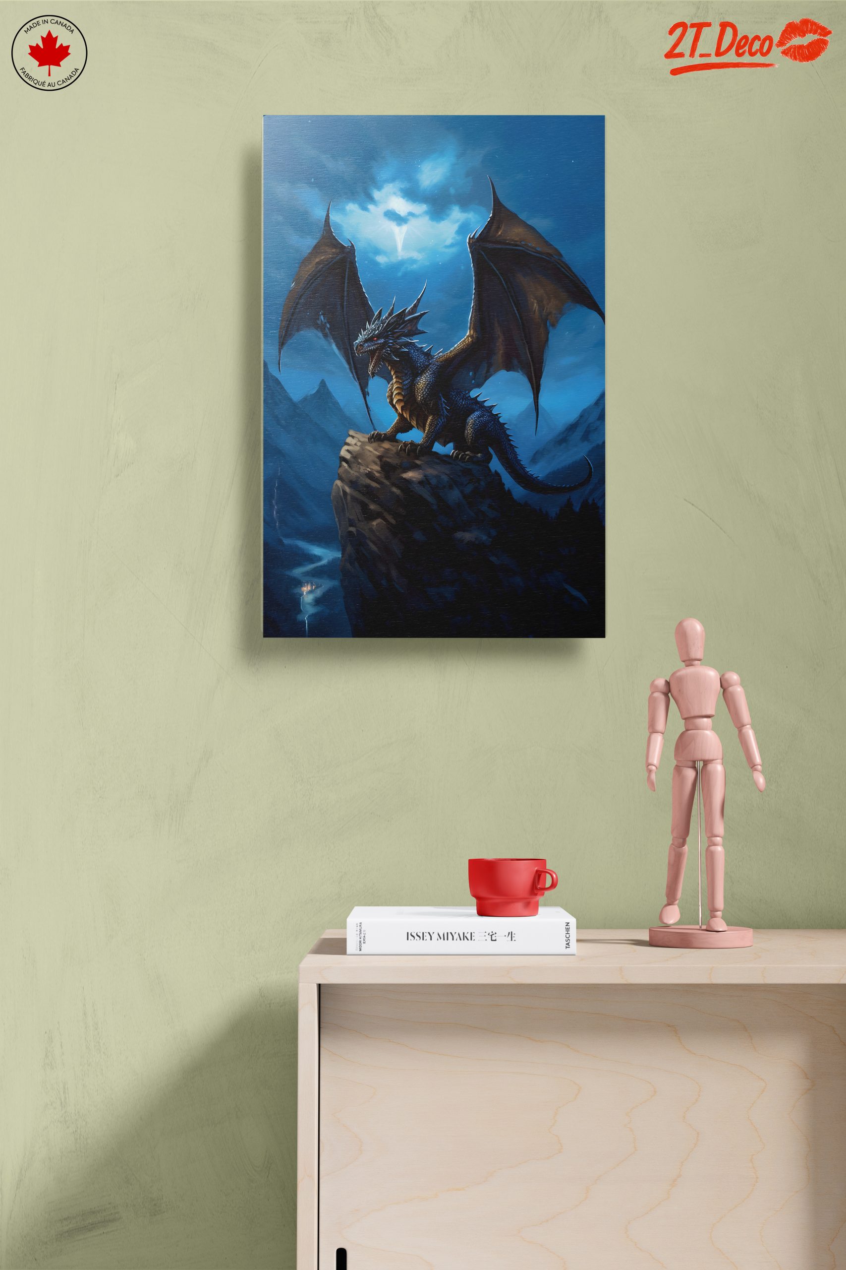 Majestic Dragon at Night - Image 14