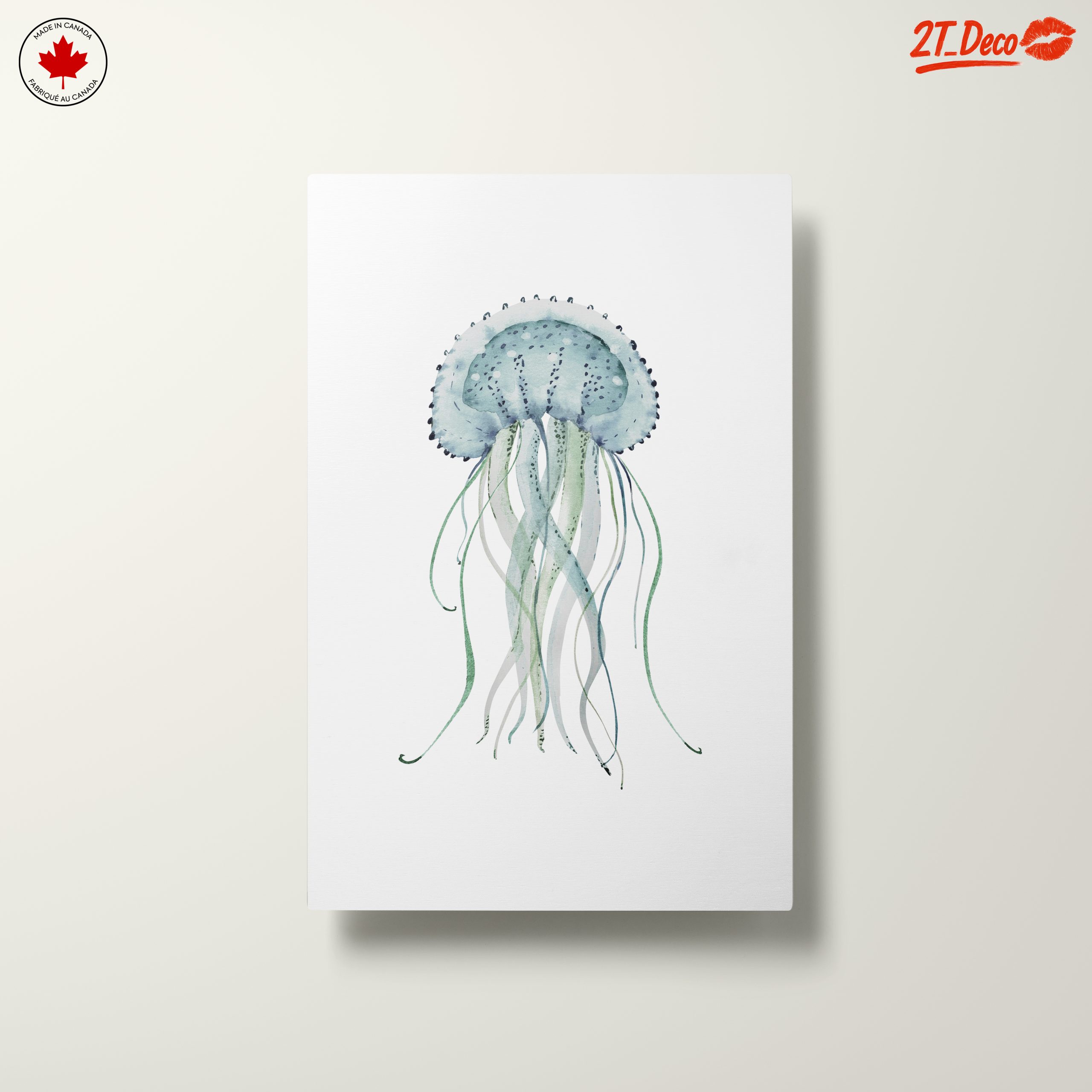 Stylized Jellyfish Abstract Art 5 - Image 10