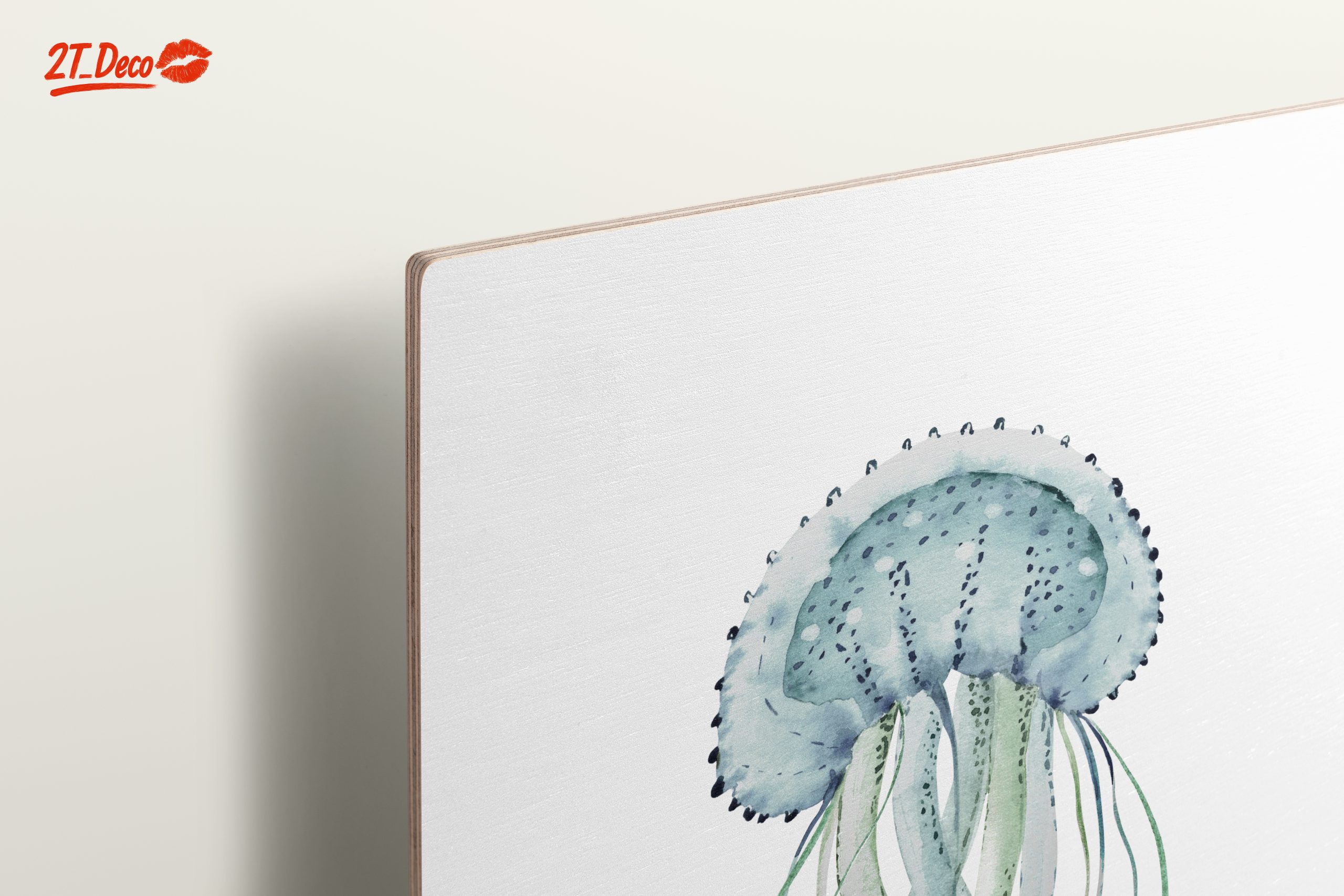 Stylized Jellyfish Abstract Art 5 - Image 15