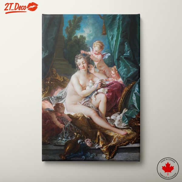 Classical Figure Painting of Cupid and Venus