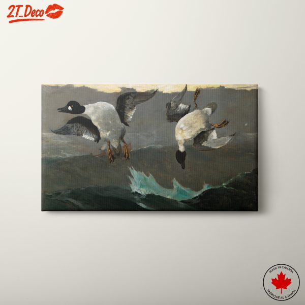 Dramatic Birds in Flight Artwork