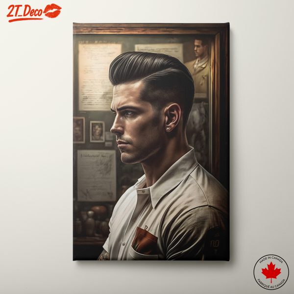 Stylized Contemporary Male Portrait 2