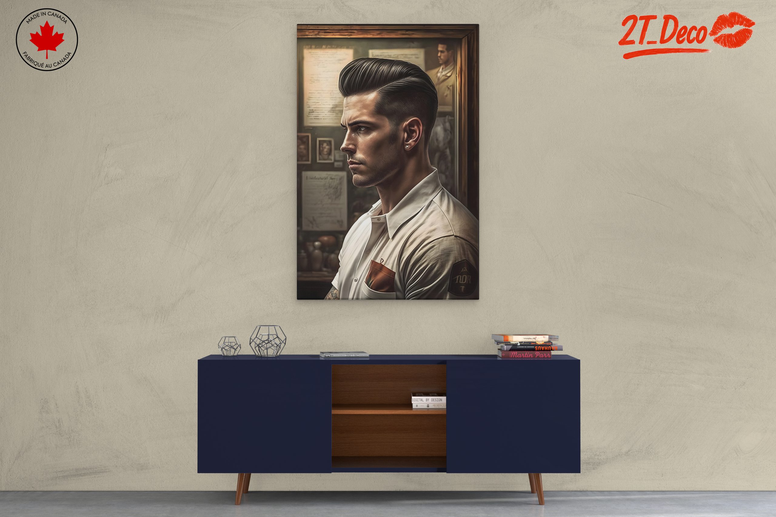 Stylized Contemporary Male Portrait 2 - Image 3