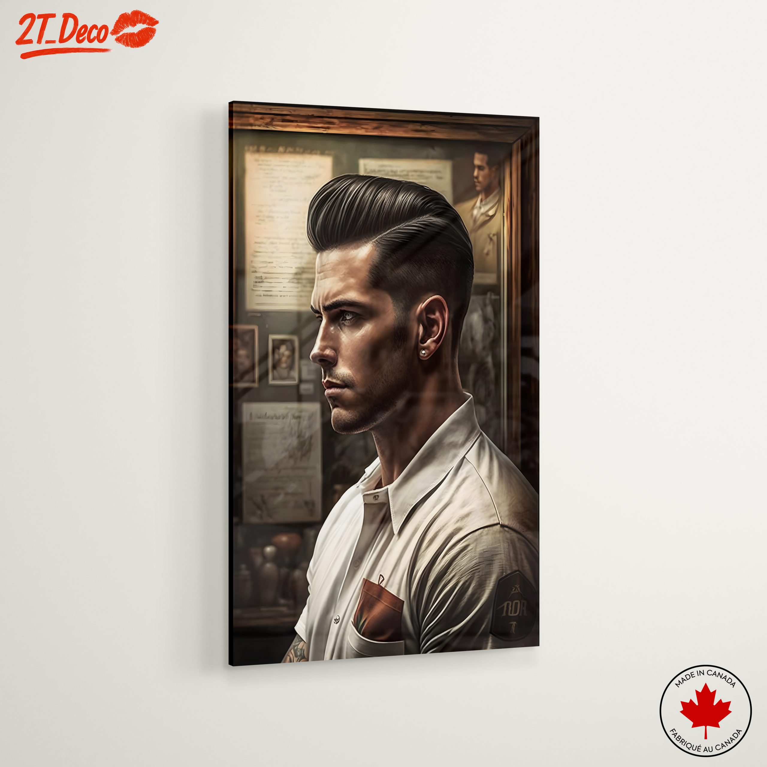 Stylized Contemporary Male Portrait 2 - Image 6