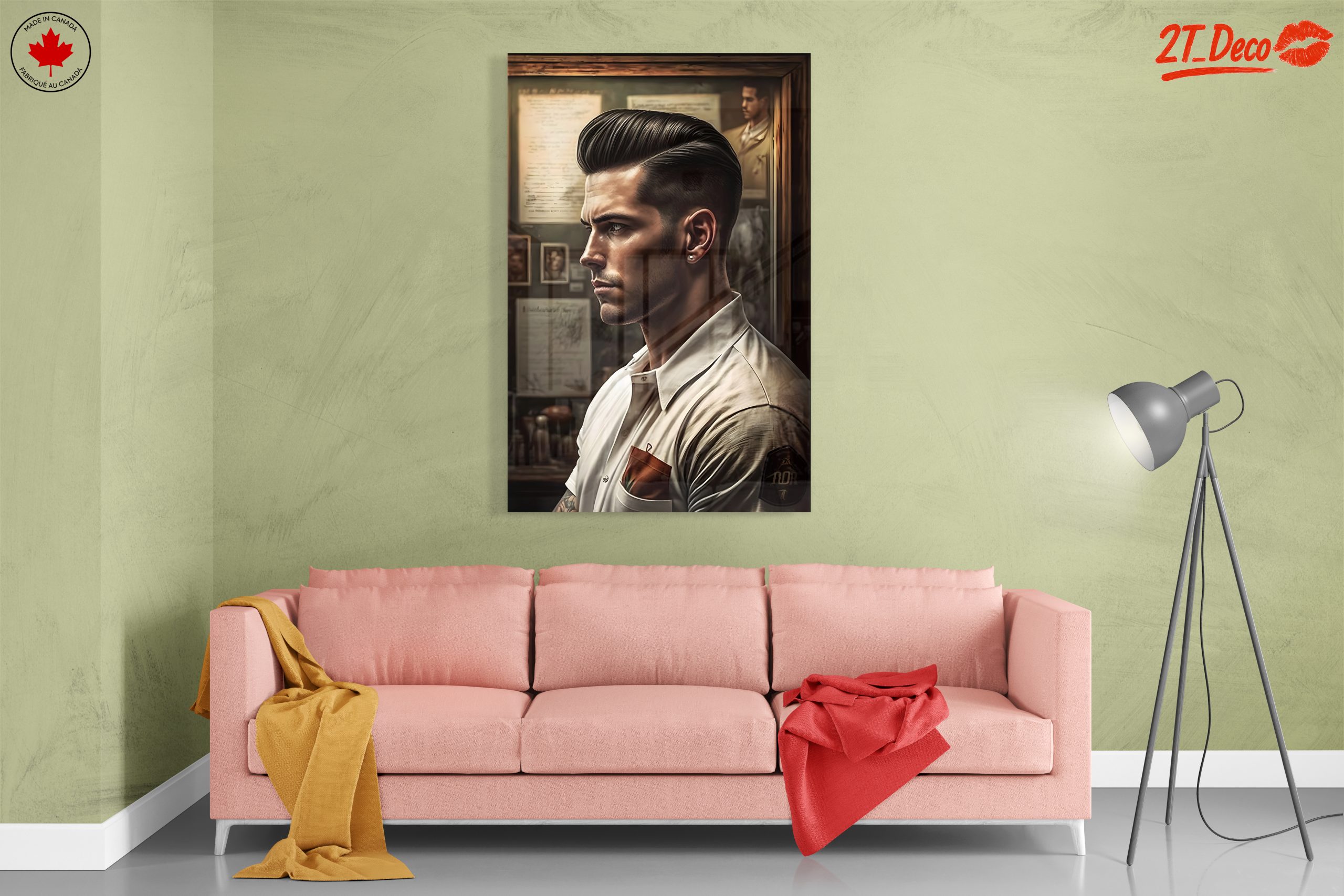 Stylized Contemporary Male Portrait 2 - Image 7