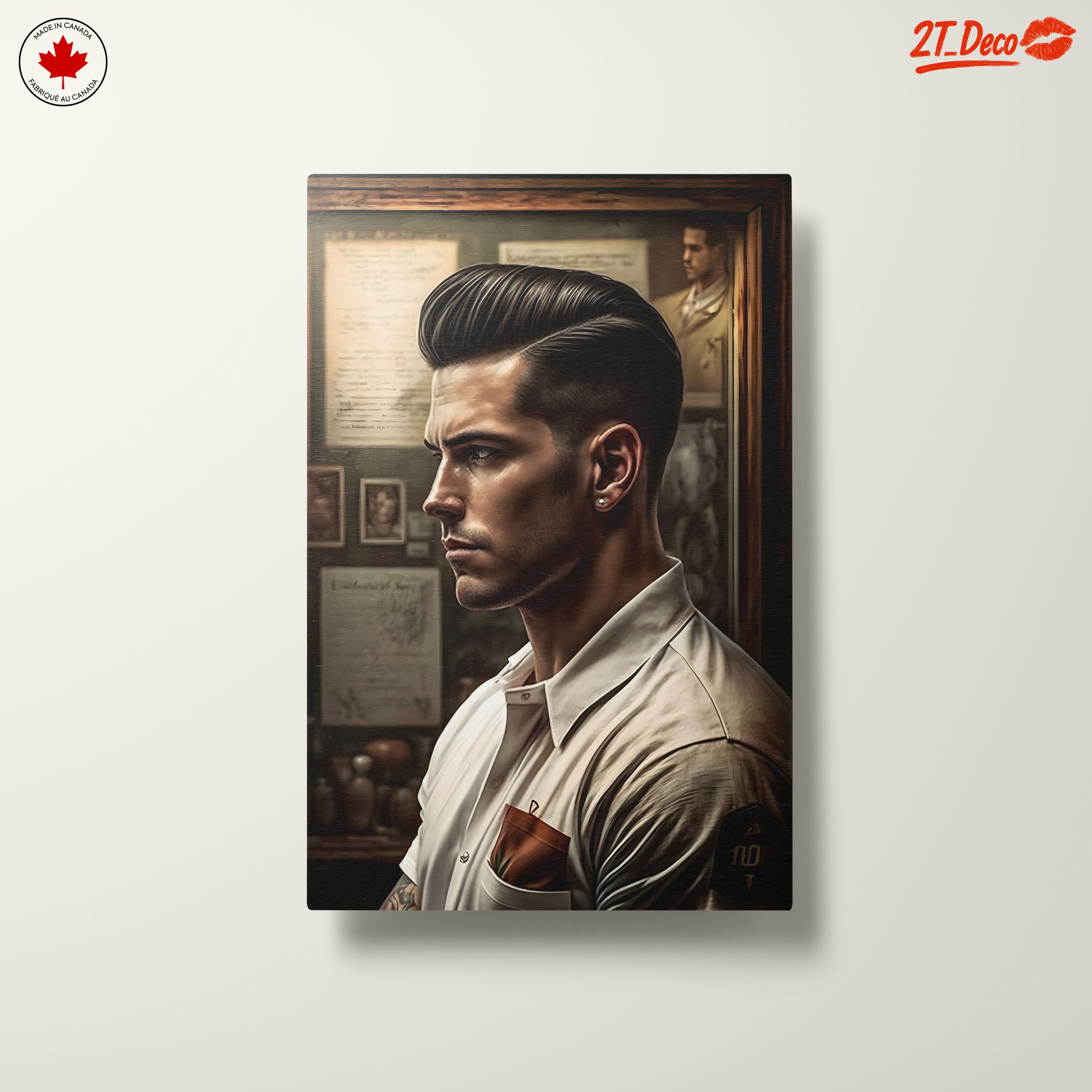 Stylized Contemporary Male Portrait 2 - Image 10